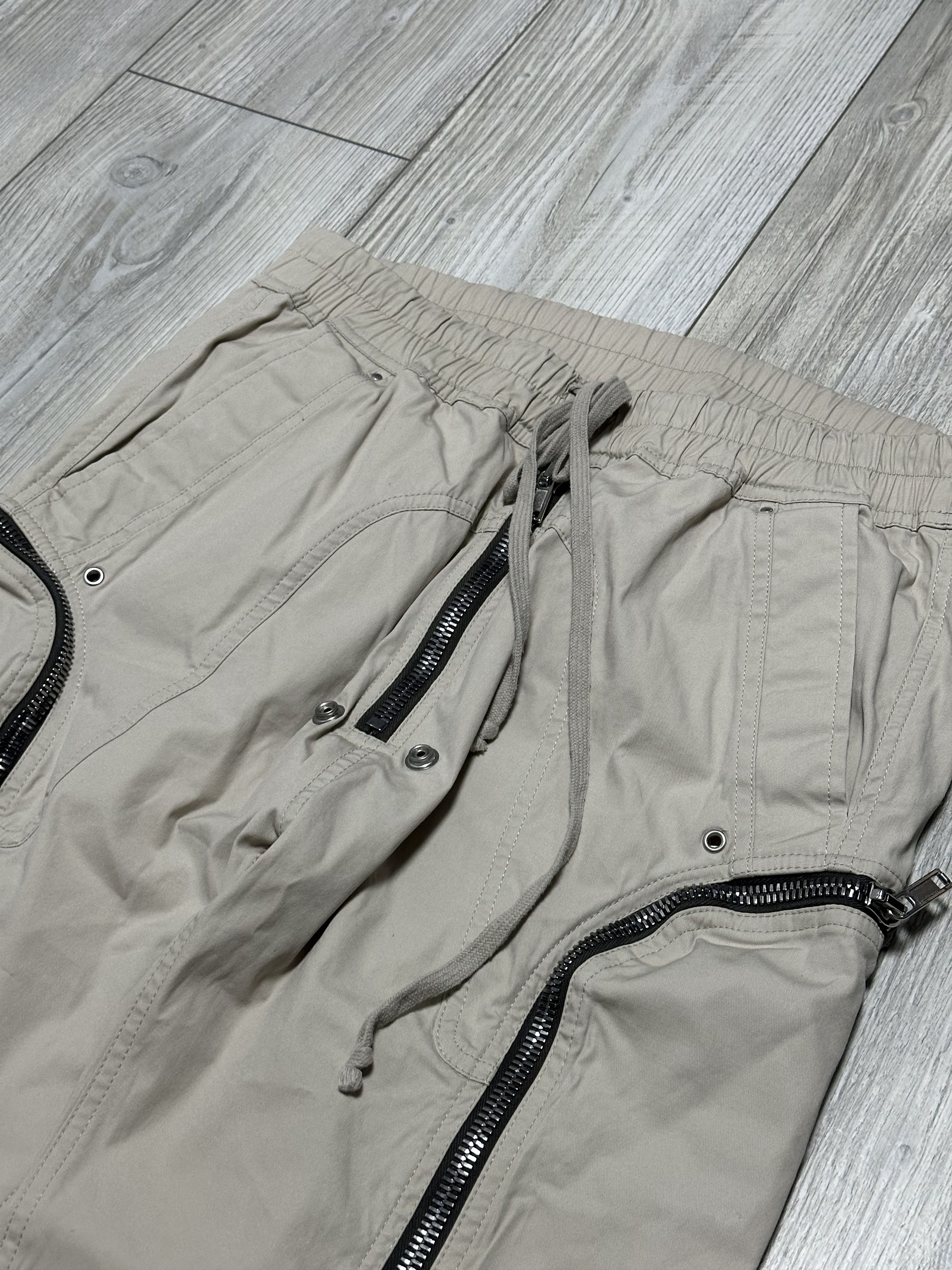 Rick Owens Rick Owens Bauhaus Tapered Drawstring Cargo Trousers Jogger Size US 34 / EU 50 - 2 Thumbnail
