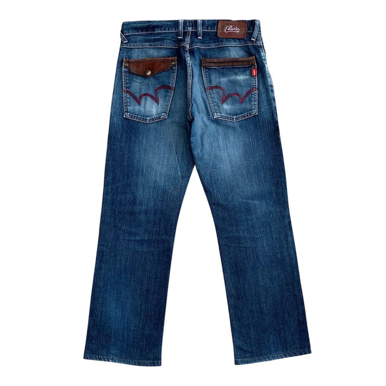 Edwin Vintage Edwin Tokyo Japan Blue Trip Denim Jeans W32 Size US 32 / EU 48 - 3 Thumbnail