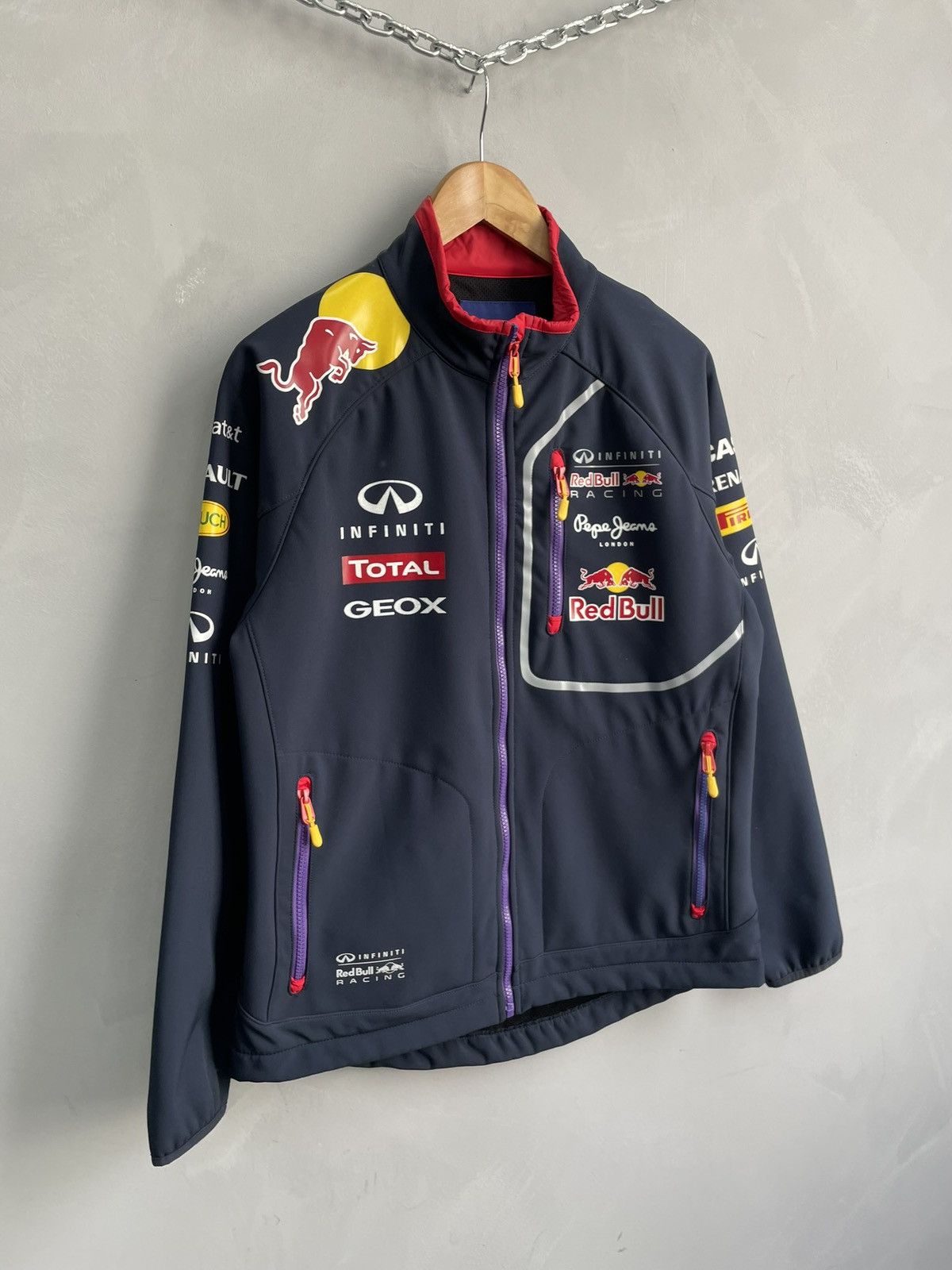 Pepe Jeans Pepe Jeans Red Bull Racing Jacket Y2K Soft Shell formula1 Size US S / EU 44-46 / 1 - 2 Thumbnail