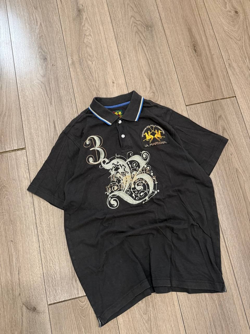 La Martina Vintage La Martina Polo Mens Size S Black Regular Size US S / EU 44-46 / 1 - 2 Thumbnail