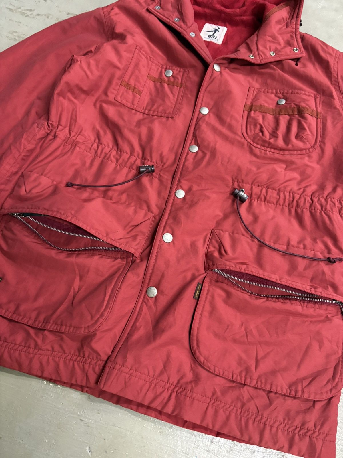 Hai Sporting Gear Vintage 90s Hai sporting gear issey miyake bomber jacket Size US M / EU 48-50 / 2 - 4 Thumbnail