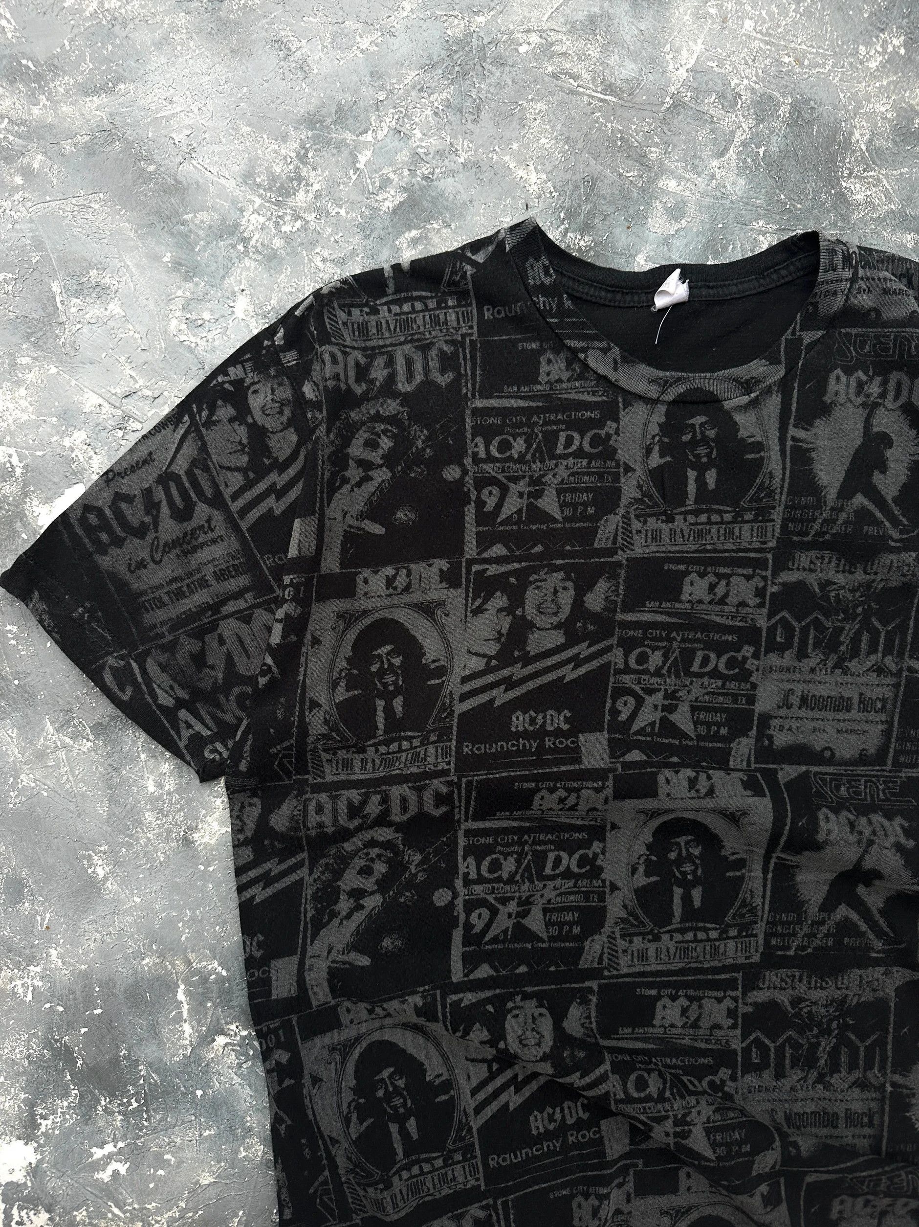 Band Tees vintage acdc full print shirt music y2k 00s 90s metal aop Size US L / EU 52-54 / 3 - 2 Thumbnail