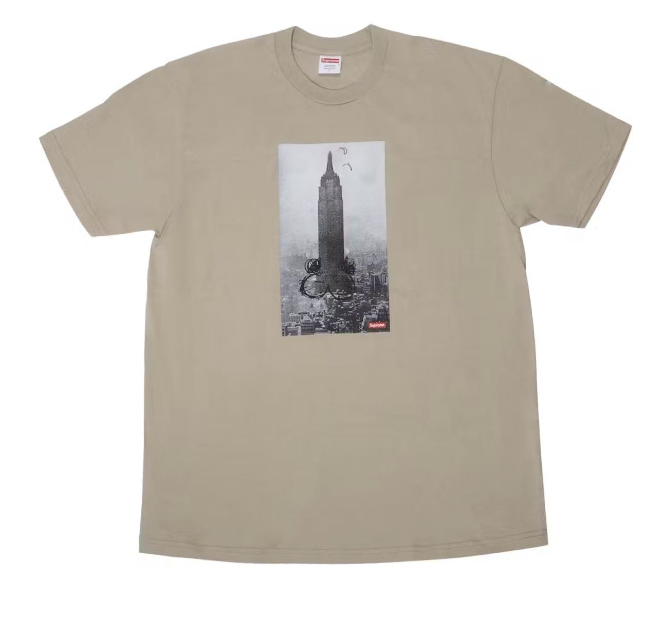 Supreme Supreme Mike Kelley The Empire State Building Tee Clay Size US M / EU 48-50 / 2 - 1 Thumbnail