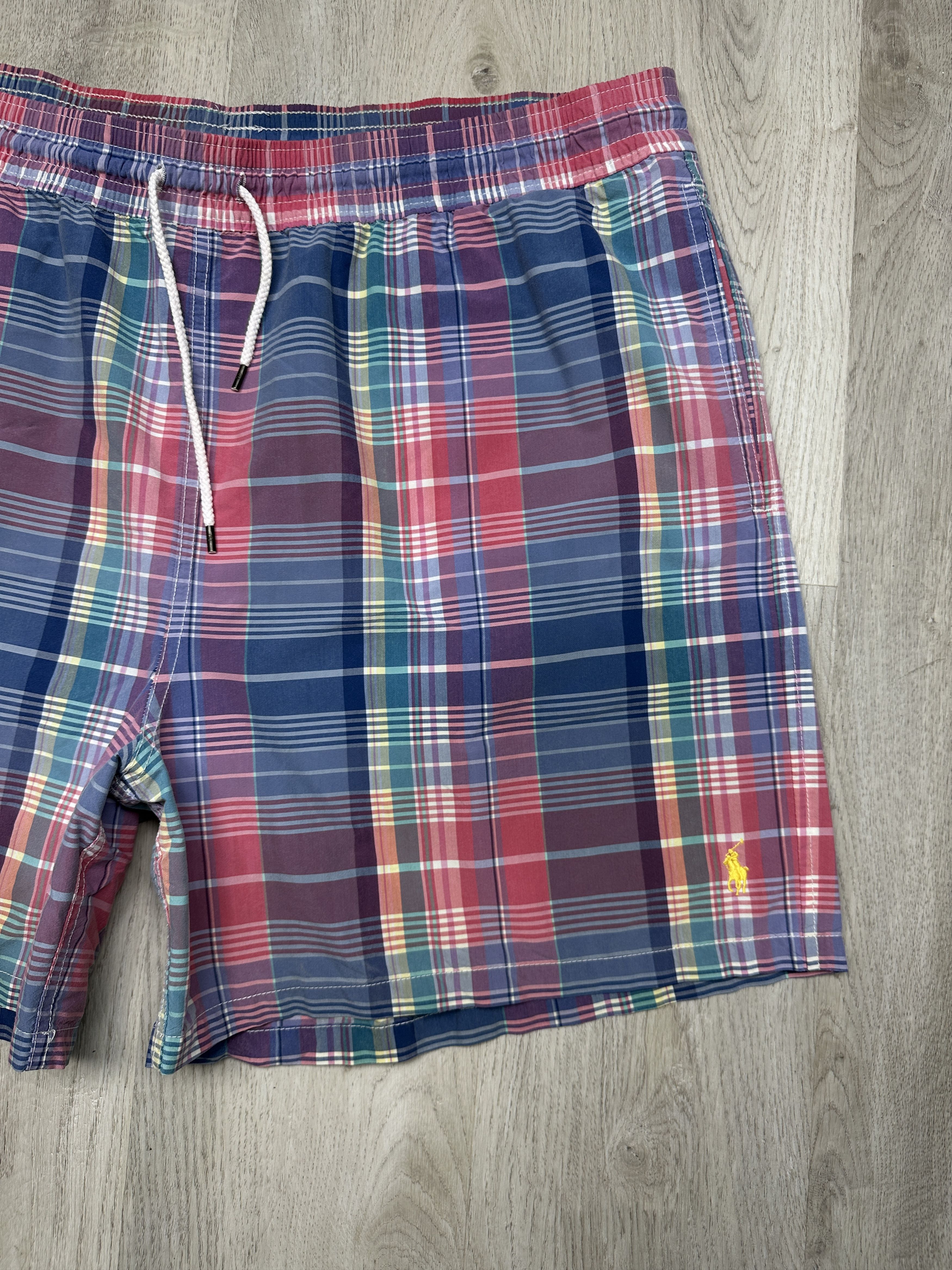 Polo Ralph Lauren Polo Ralph Lauren Vintage Mens Swimming Shorts Size US 38 / EU 54 - 2 Thumbnail