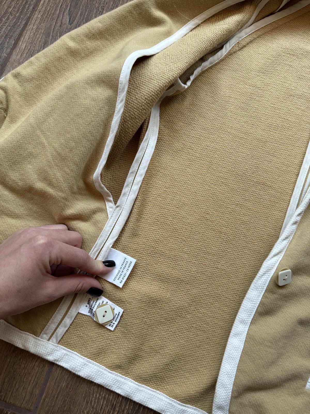 Lacoste × Vintage Women’s Lacoste Cotton Blazer size 36 Size XS / US 0-2 / IT 36-38 - 7 Thumbnail