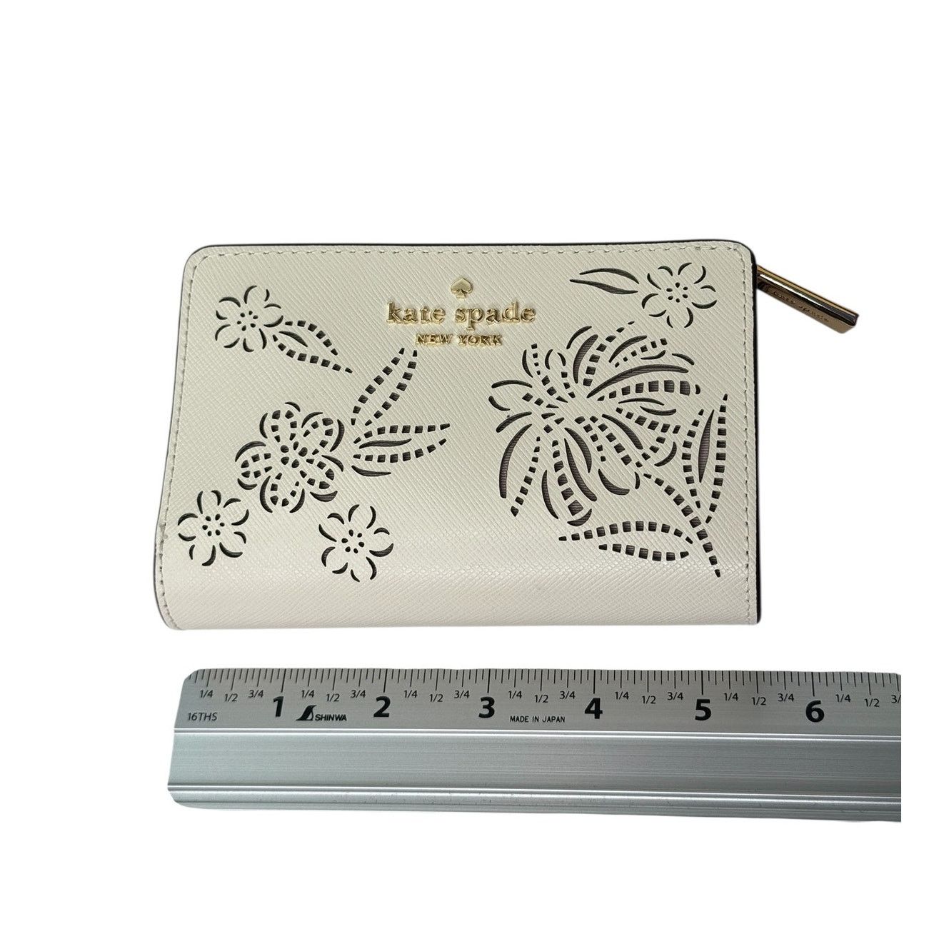 Kate Spade Kate Spade Boxed Madison Perforated Medium Bifold Wallet Size ONE SIZE - 8 Thumbnail