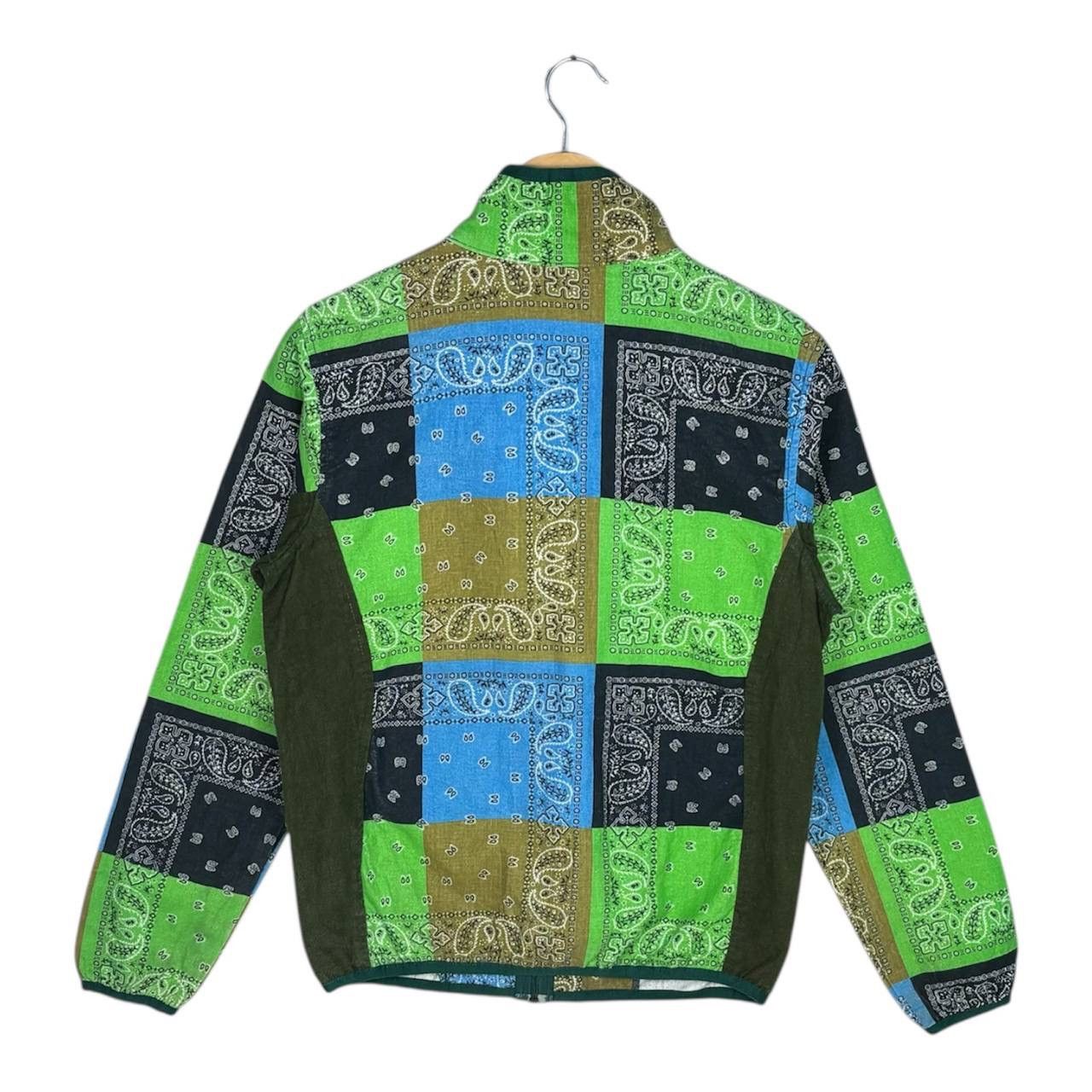 Manastash MANASTASH BANDANA PAISLEY JACKET GREEN Size US S / EU 44-46 / 1 - 3 Thumbnail