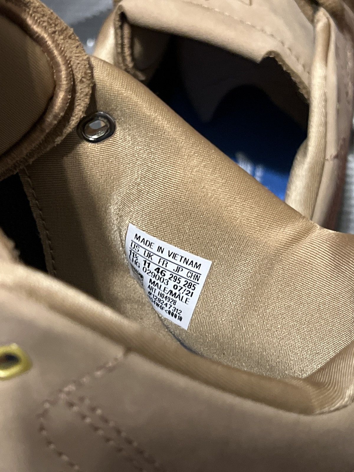 Adidas Adidas Tyshawn Jones ‘Cardboard’/‘Wheat’ Size US 11.5 / EU 44-45 - 5 Thumbnail