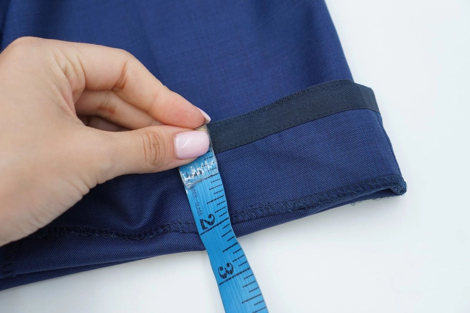 Suitsupply Men Suitsupply Trousers Brescia Blue Wool Size 114 UK/US48L Size 48L - 4 Thumbnail