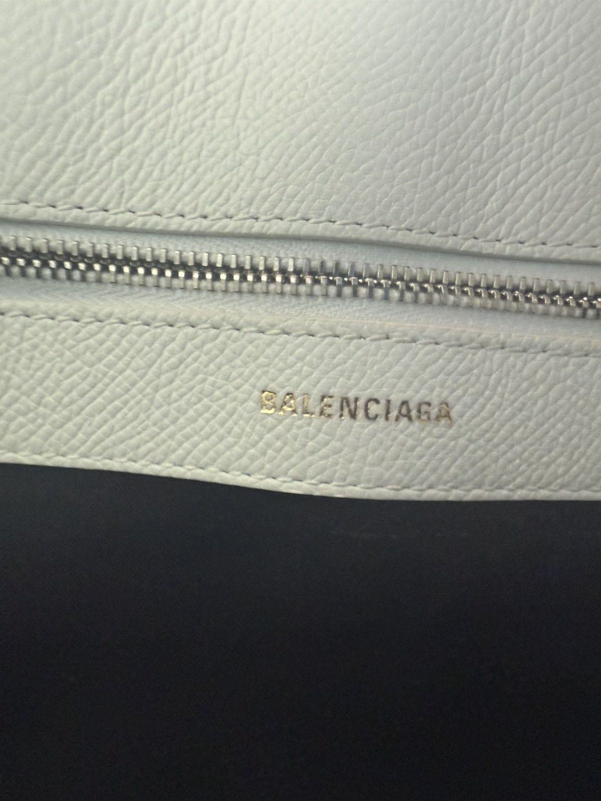 Balenciaga Balenciaga Ville Medium Top Handle Bag White With Logo Size ONE SIZE - 4 Thumbnail