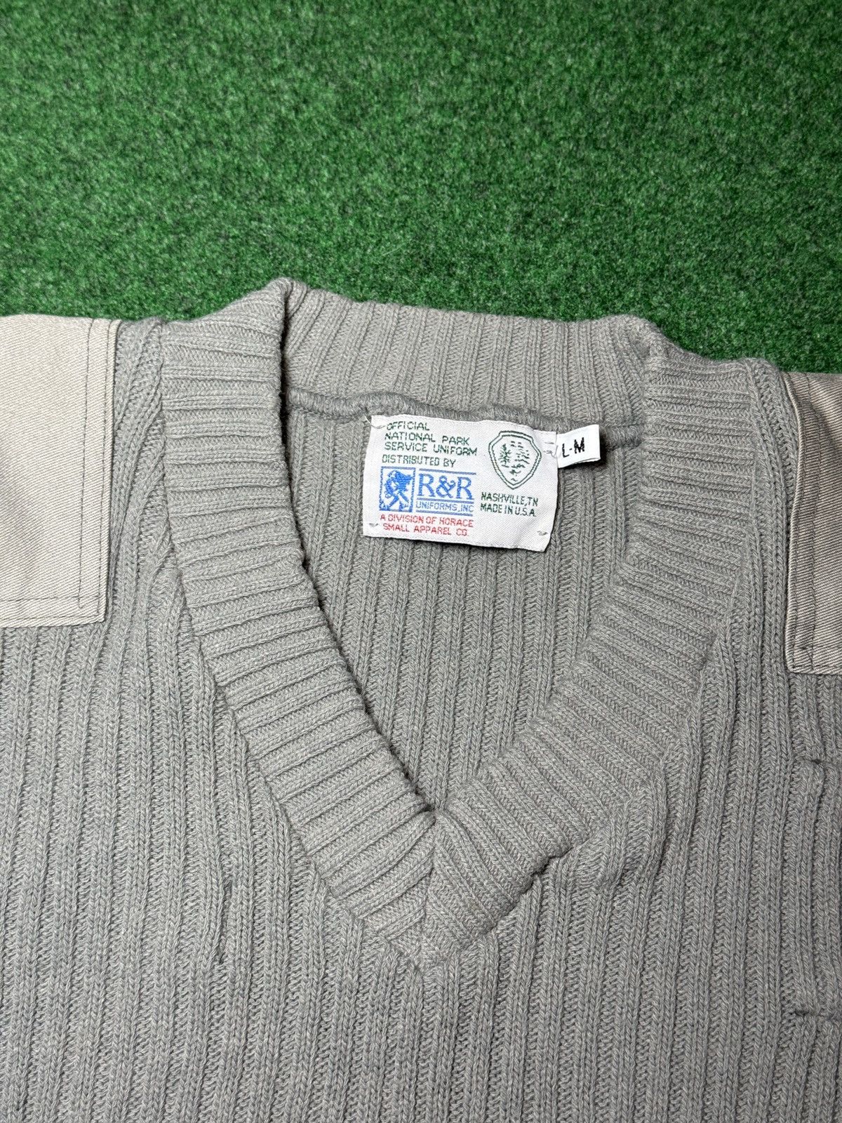 Vintage National Park Service uniform Nashville Patch S/M sweater Size US M / EU 48-50 / 2 - 2 Thumbnail