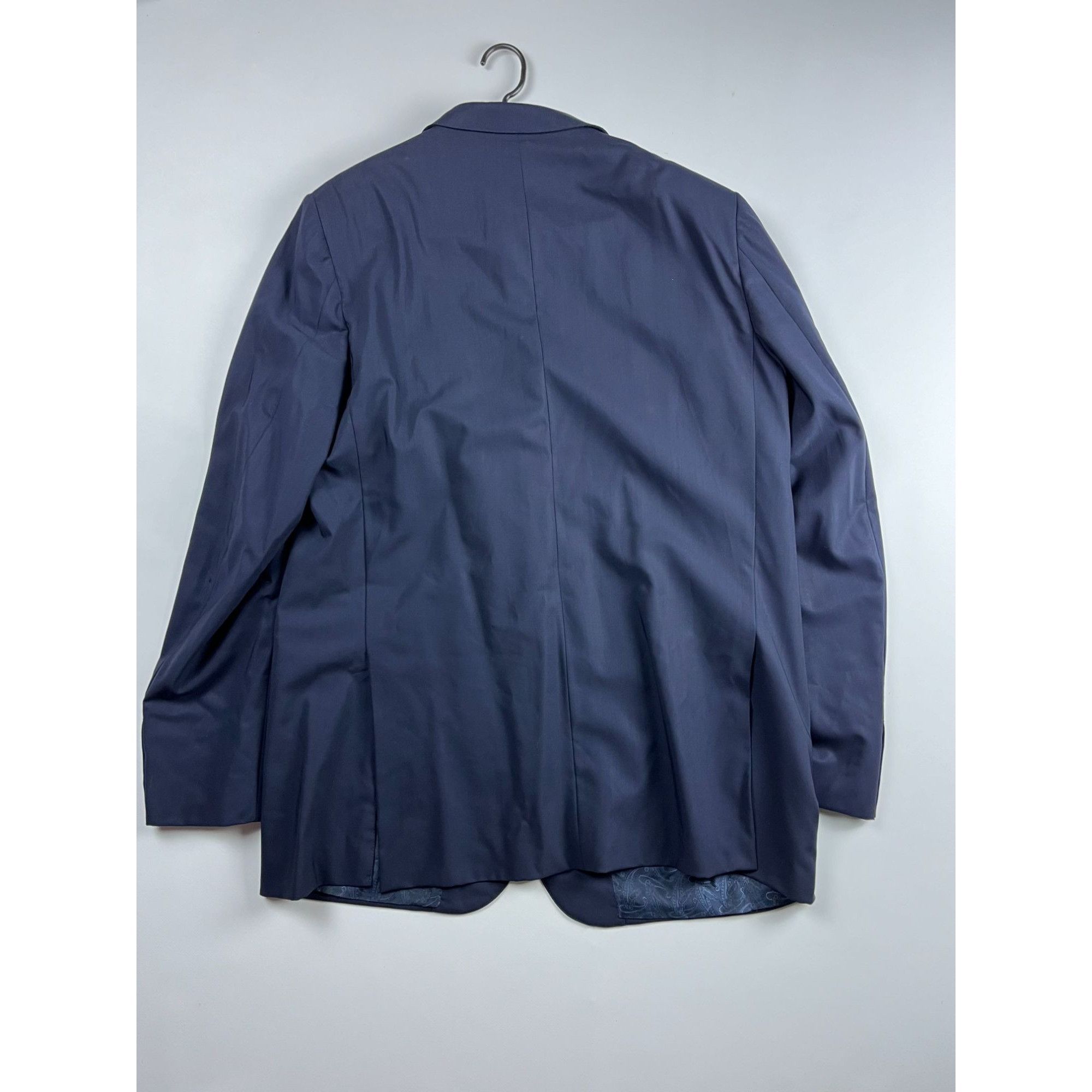 Ermenegildo Zegna Ermenegildo Zegna Navy Blue Two-Button Wool Blazer Size Size 48L - 6 Thumbnail