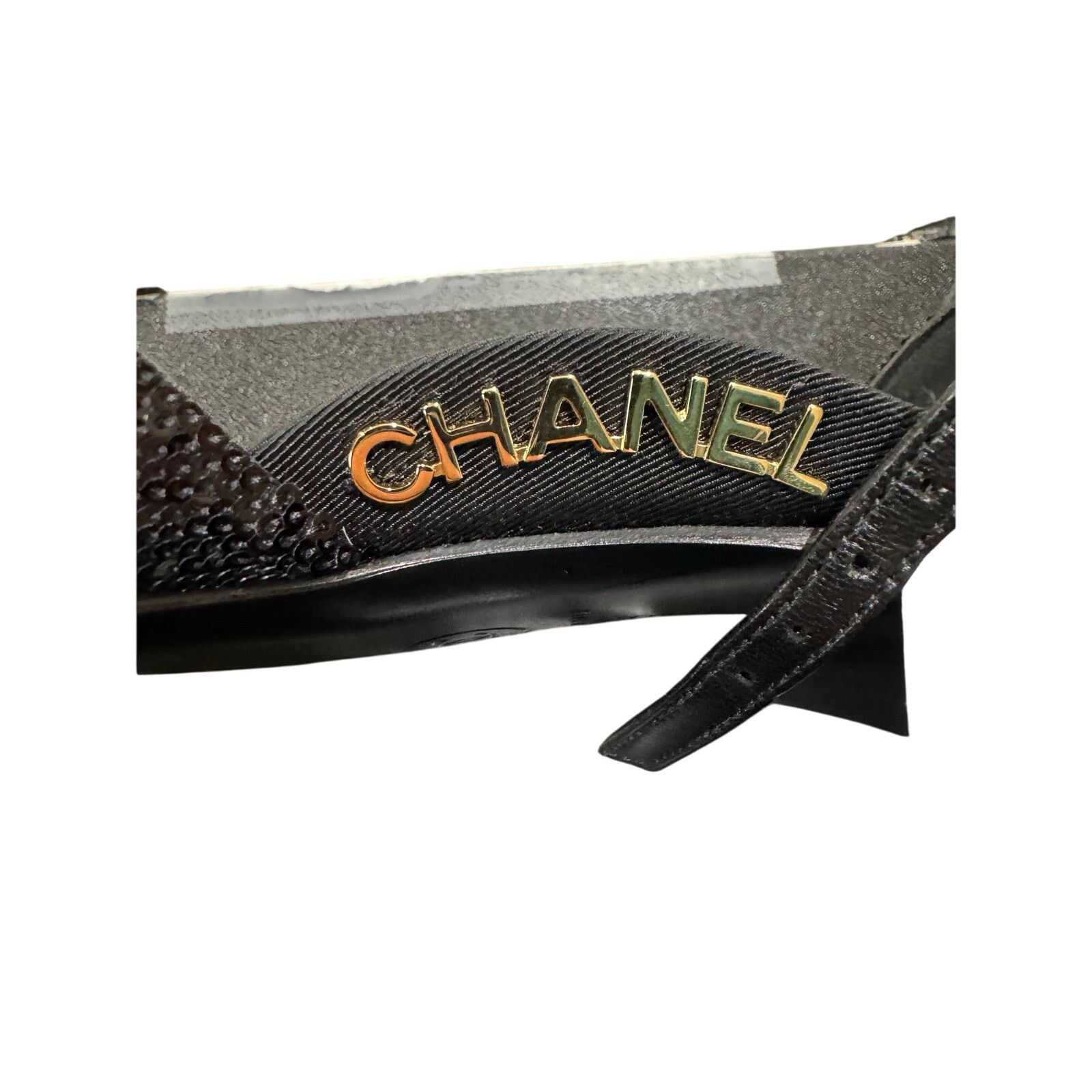 Chanel Chanel Sequin Grosgrain Cap Toe Ballerinas sz. 36 EU Size US 6 / IT 36 - 6 Thumbnail