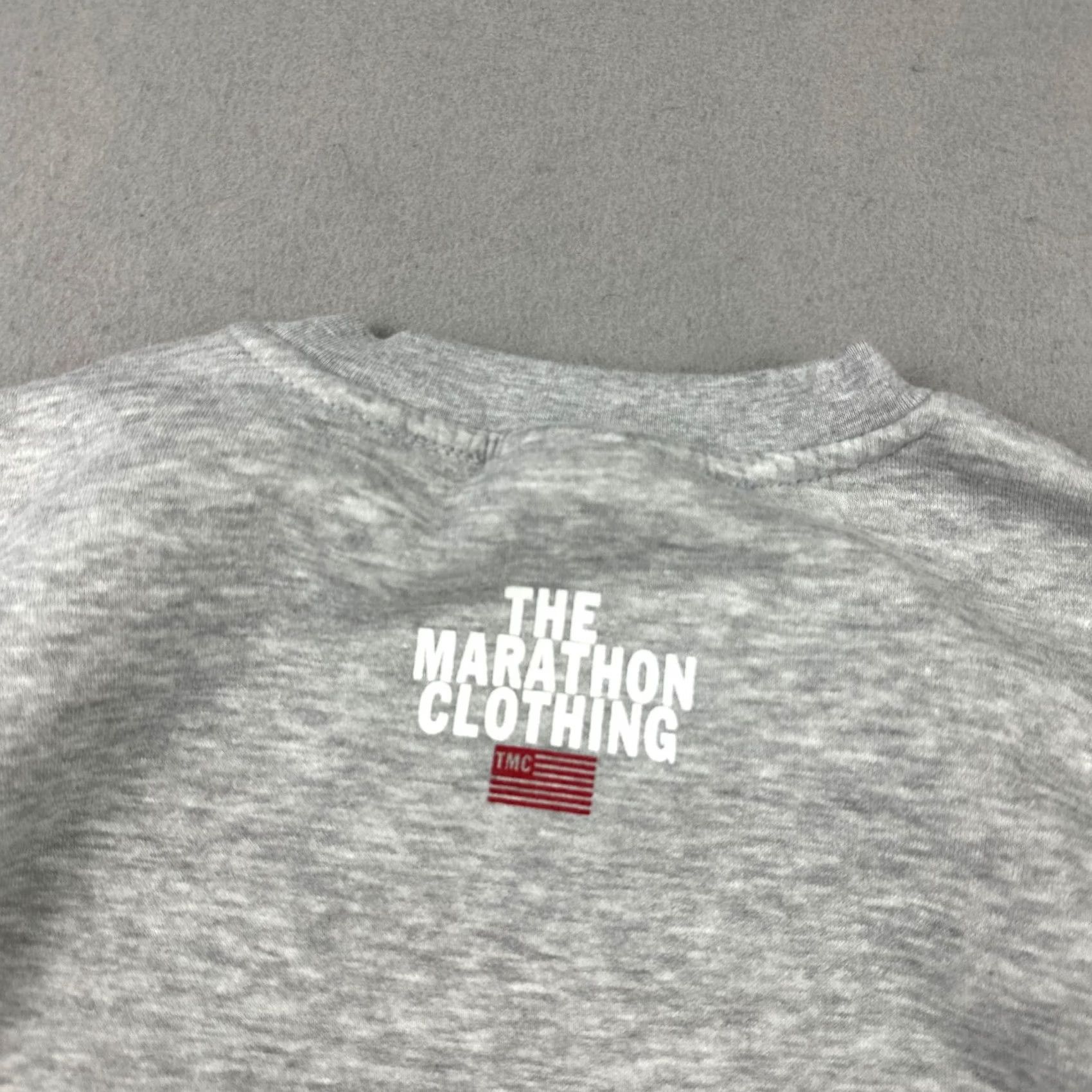Vintage The Marathon Continues Sweatshirt Men Medium Gray TMC Nipsey Hustle Run A Lap M Sweatshirt Pullover Crew Neck Hip Hop Logo Size US M / EU 48-50 / 2 - 4 Thumbnail