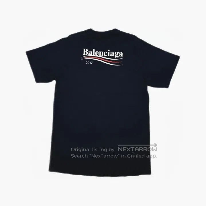 Balenciaga Balenciaga Short Sleeve Cola T. Size US XS / EU 42 / 0 - 3 Thumbnail
