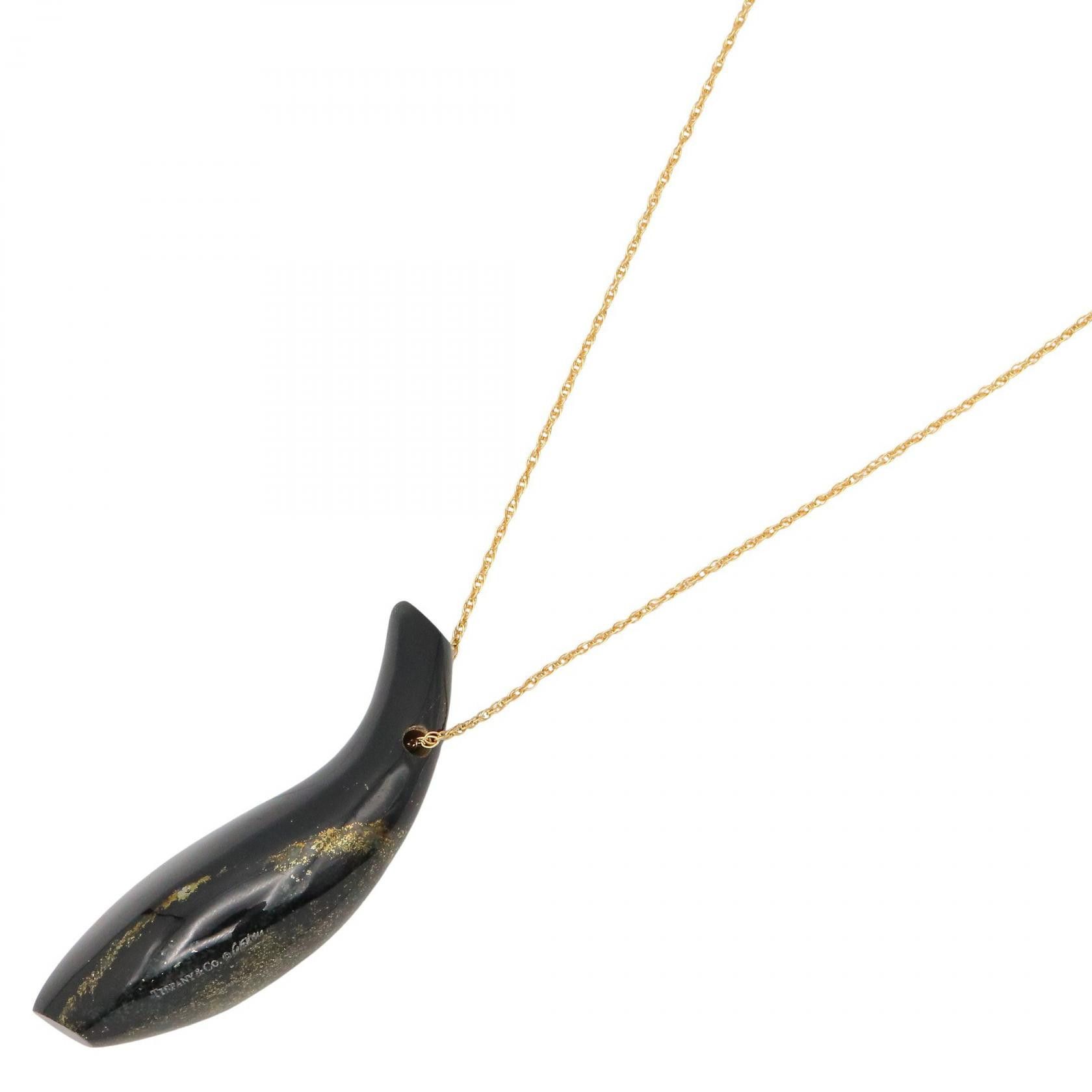 Tiffany & Co. Tiffany & Co. Tiffany & Co. Morion Frank Gehry Fish Au750 Necklace Precious Metal Necklace DUTY FREE for USA Size ONE SIZE - 1 Thumbnail
