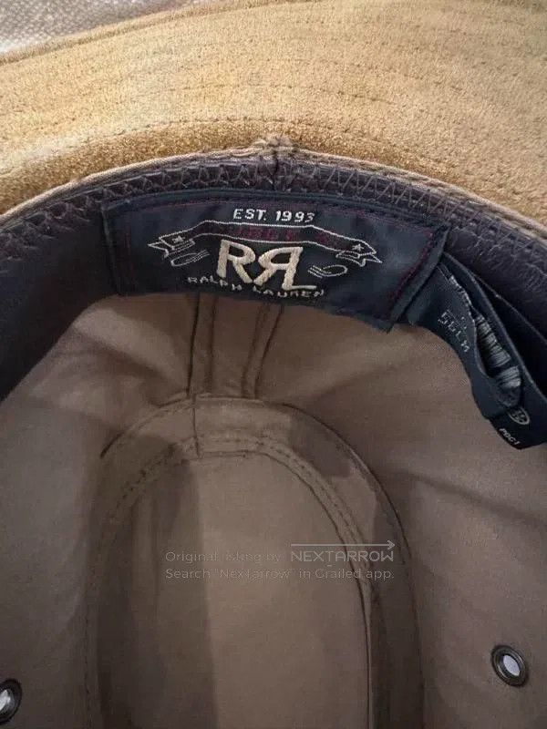RRL Ralph Lauren RRL Ralph Lauren Old style suede top hat Size ONE SIZE - 3 Thumbnail