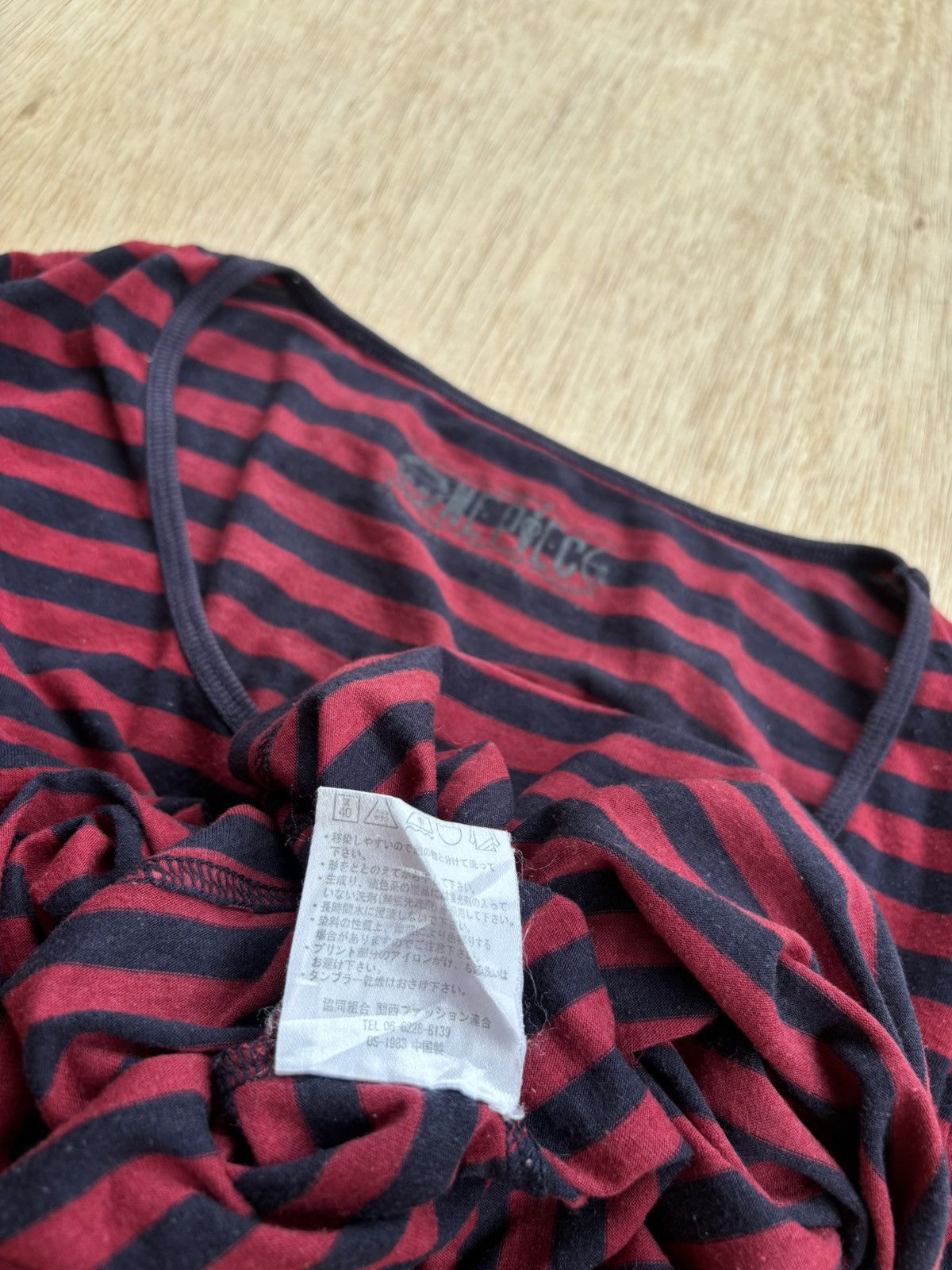 Hysteric Glamour × If Six Was Nine × Japanese Brand Y2k One Piece Stripe Ifsixwasnine Lgb Style Longsleeve Size US M / EU 48-50 / 2 - 5 Thumbnail
