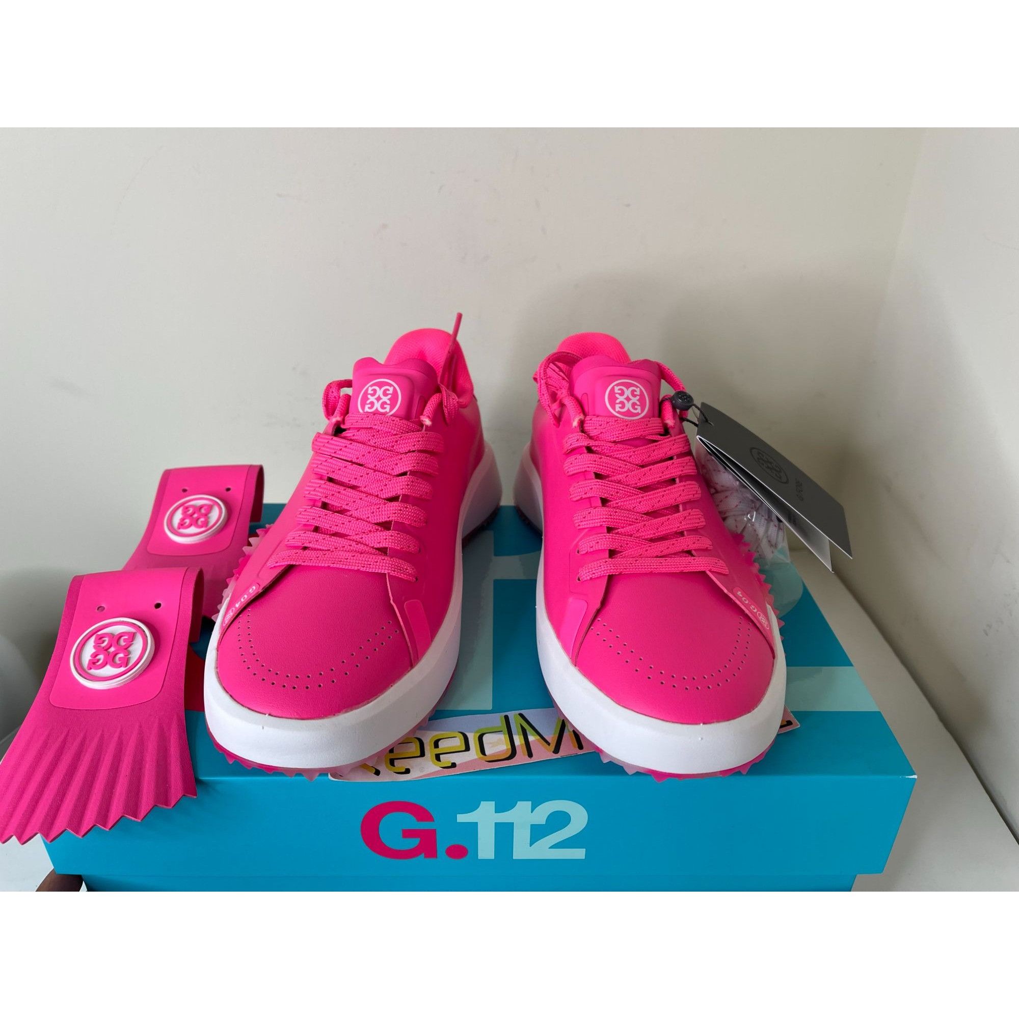 G/FORE G/FORE G.112 KILTIE GOLF SHOES KNOCKOUT PINK WOMENS 7US Size US 7 / IT 37 - 5 Thumbnail