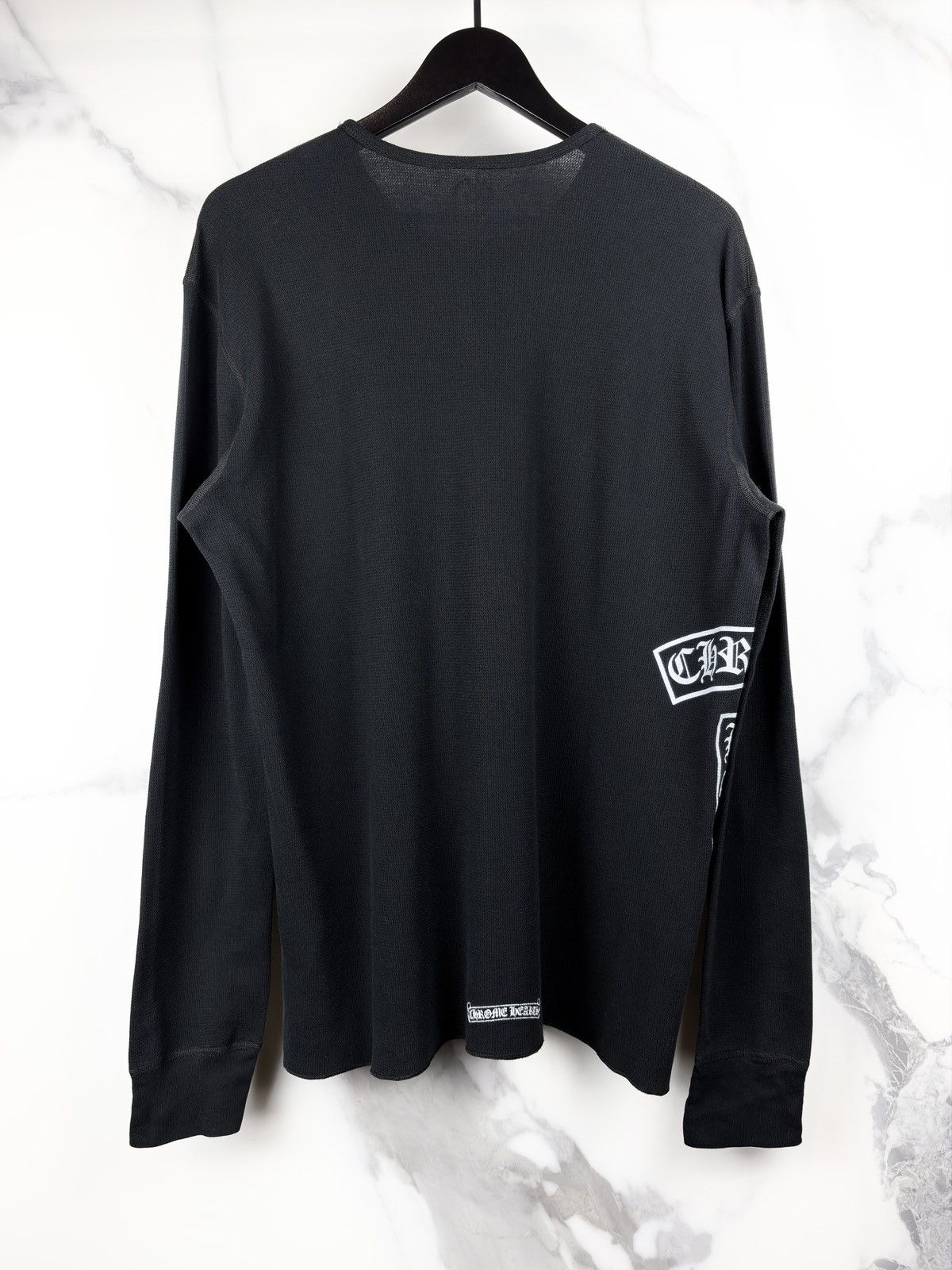 Chrome Hearts Chrome Hearts Vintage T Bar Fleur Thermal Longsleeve Shirt Size US XXL / EU 58 / 5 - 2 Thumbnail