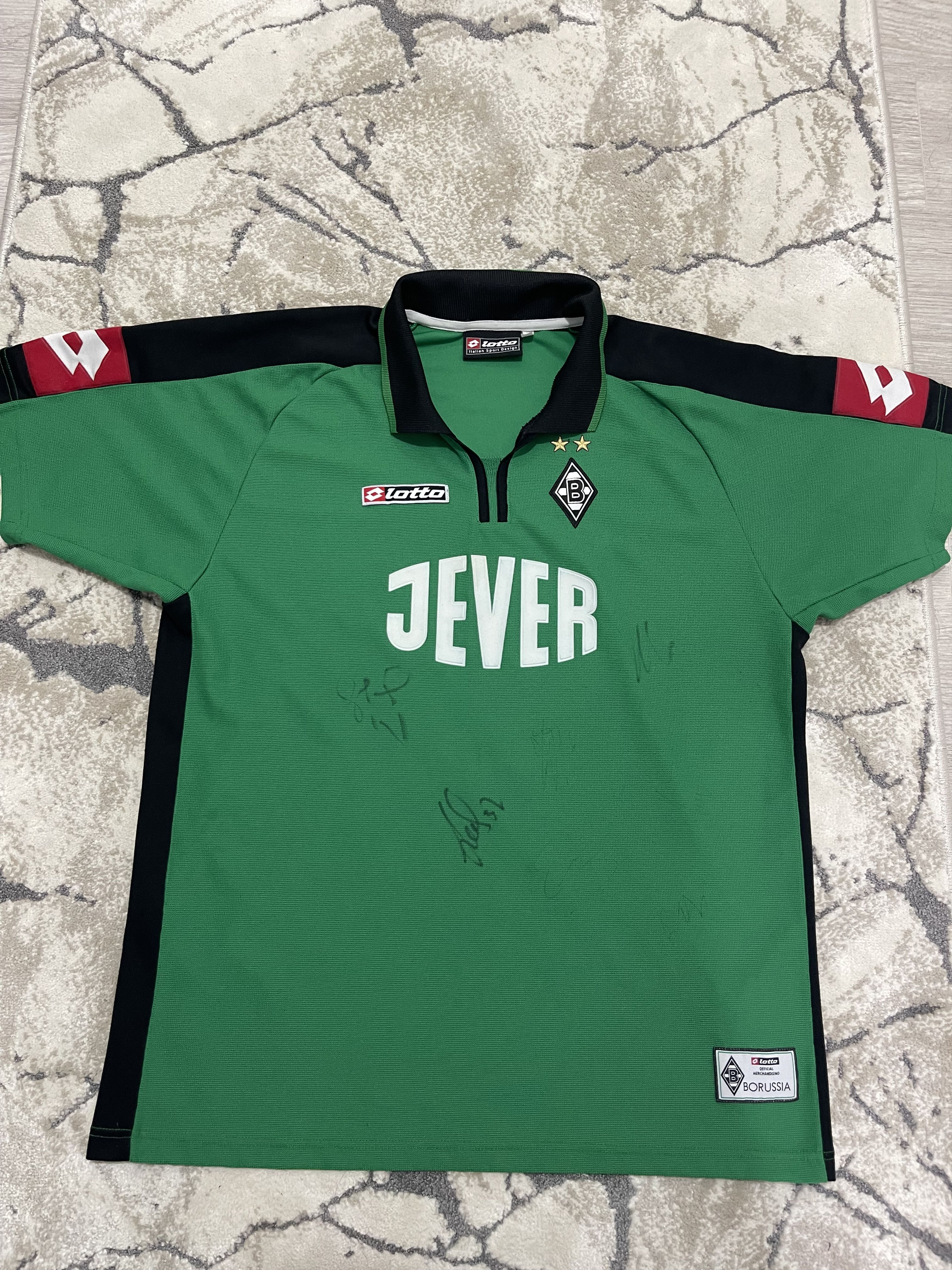 Lotto Sport Borussia M’gladbach GK Neuville #27 Signed Boys XL/M Size US M / EU 48-50 / 2 - 2 Thumbnail