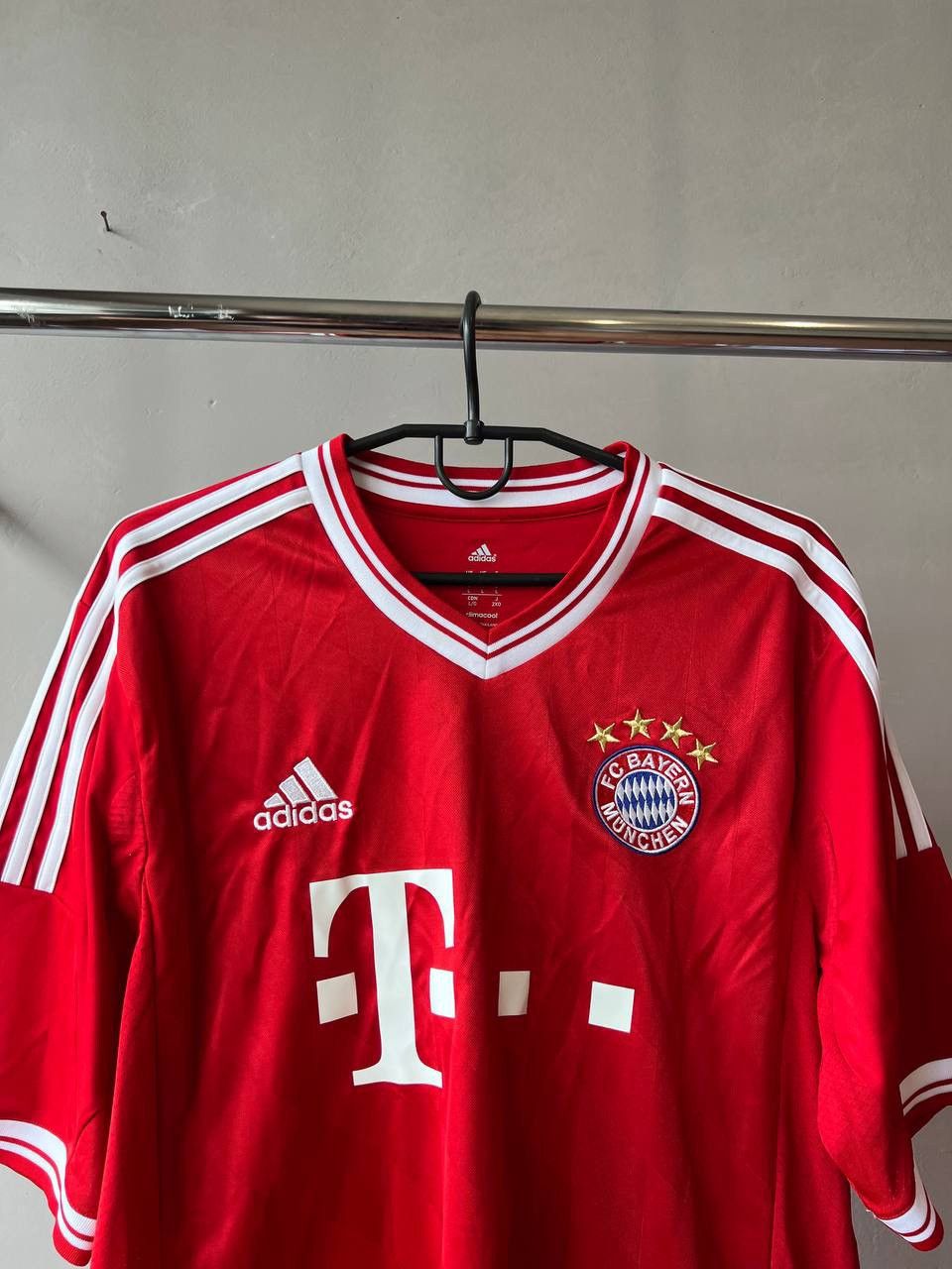 Adidas 2013/14 BAYERN MUNICH #13 HOME SOCCER FOOTBALL JERSEY SHIRT Size US L / EU 52-54 / 3 - 3 Thumbnail