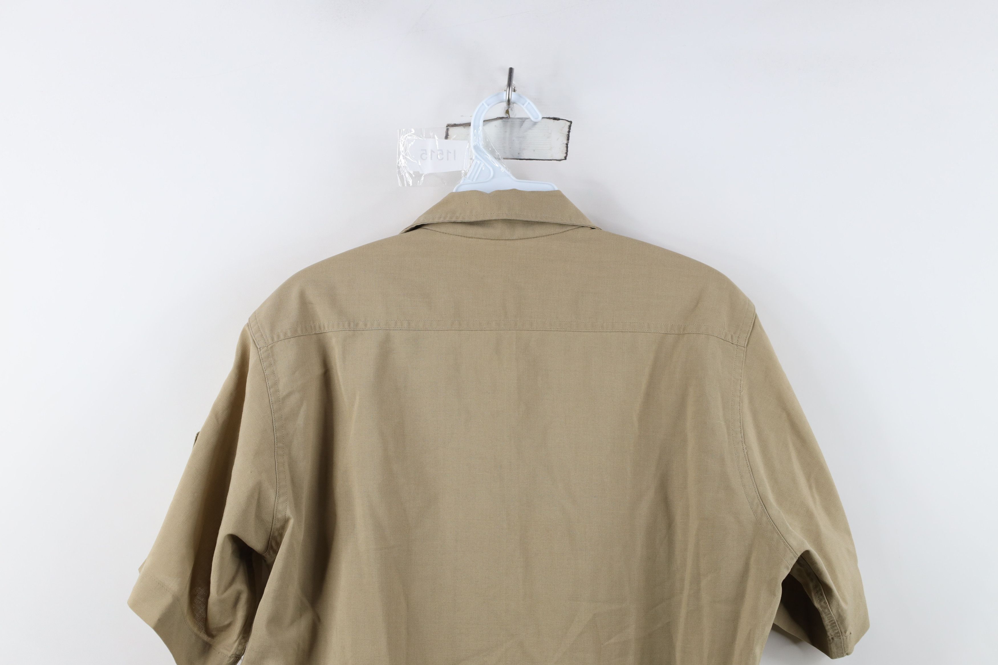 Vintage Vintage 60s 70s Vietnam War Military Field Button Shirt Size US L / EU 52-54 / 3 - 11 Thumbnail