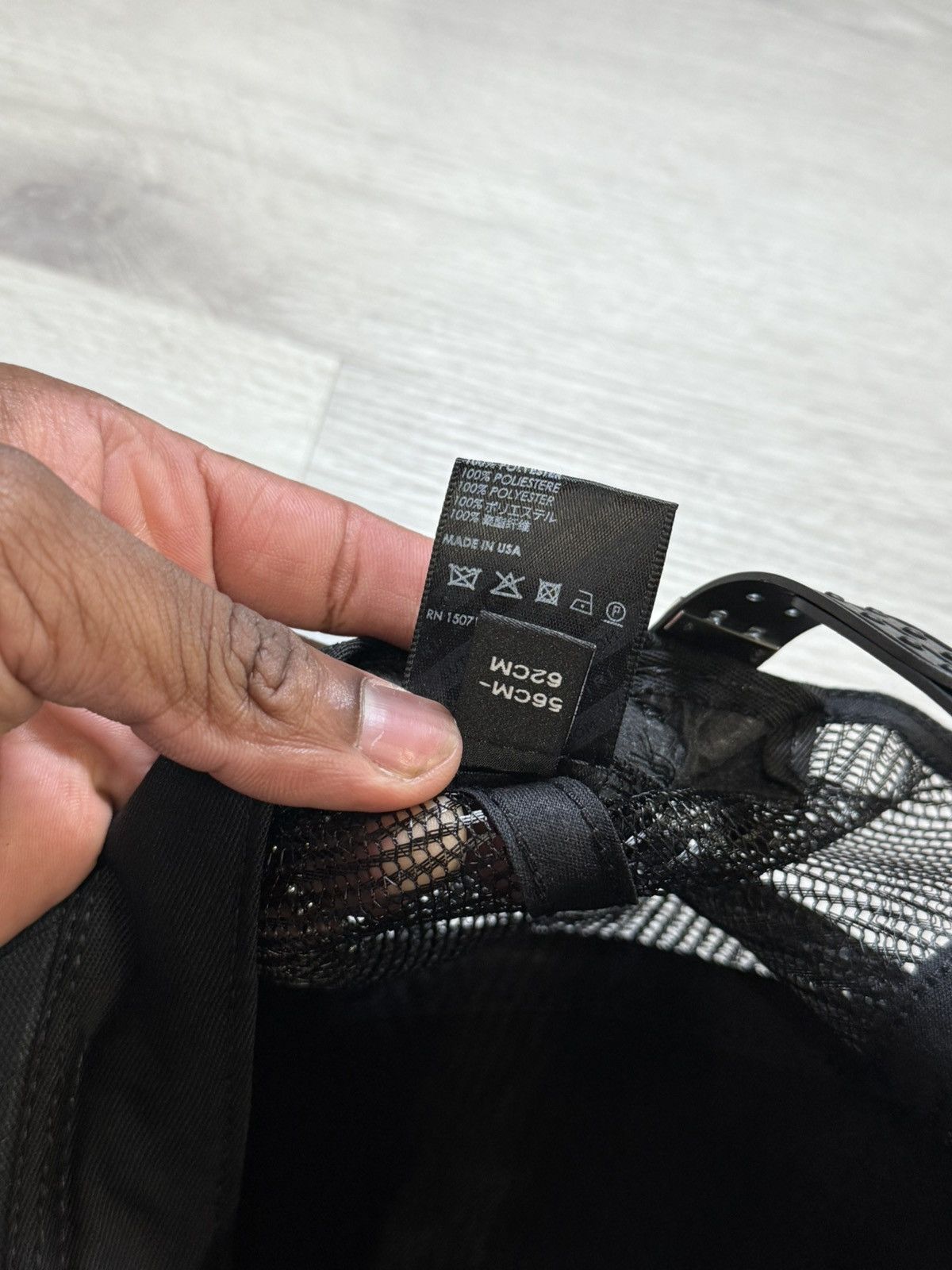 Amiri AMIRI MA TRUCKER HAT Size ONE SIZE - 6 Thumbnail