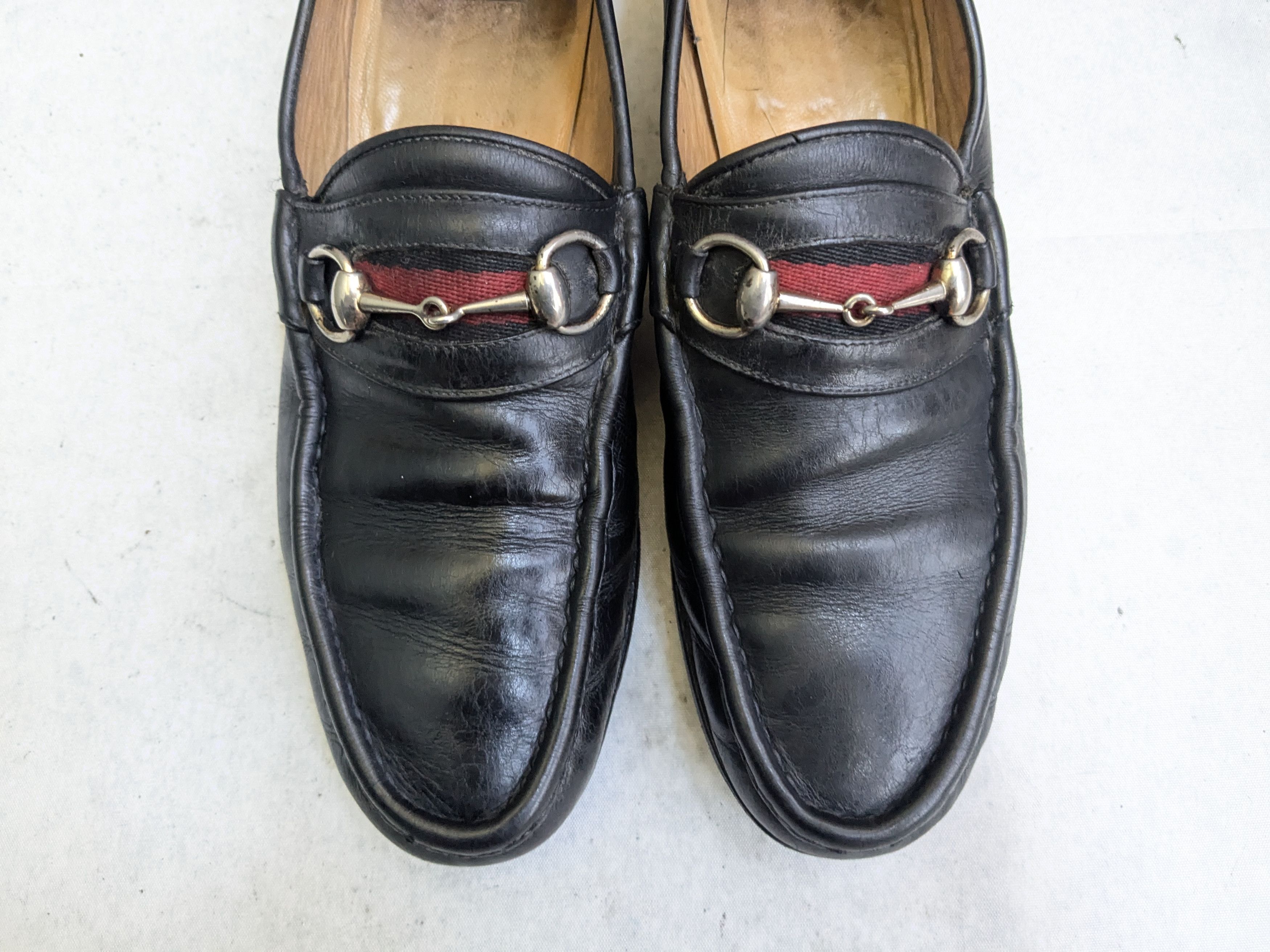 Gucci Vintage Gucci Horsebit Loafers Black 9 Narrow Size US 9 / EU 42 - 3 Thumbnail