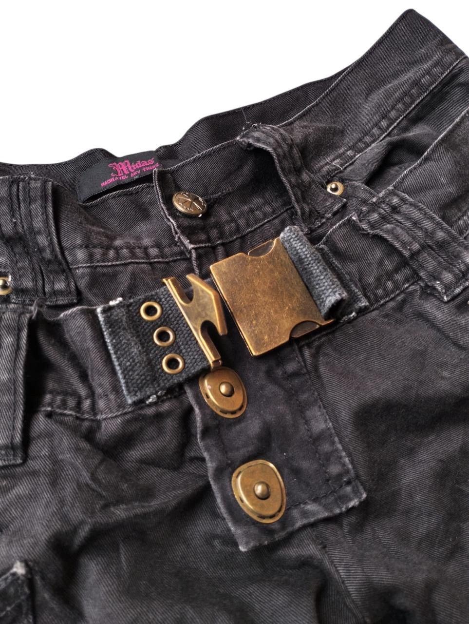 If Six Was Nine Midas Japan Double Waist Bondage Pants Size US 32 / EU 48 - 10 Thumbnail