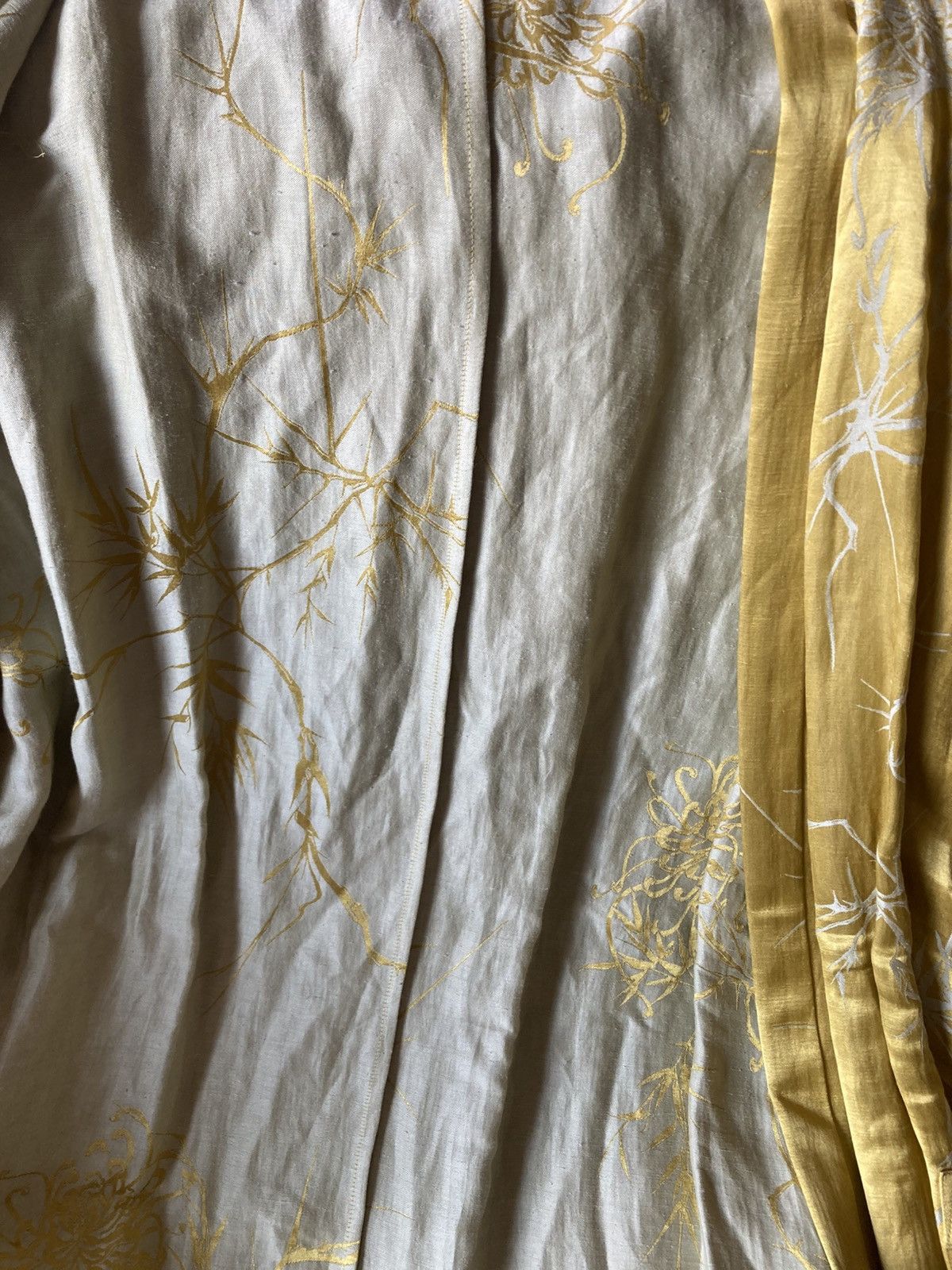 Haider Ackermann FW18 Gold Kimono Size US S / EU 44-46 / 1 - 5 Thumbnail