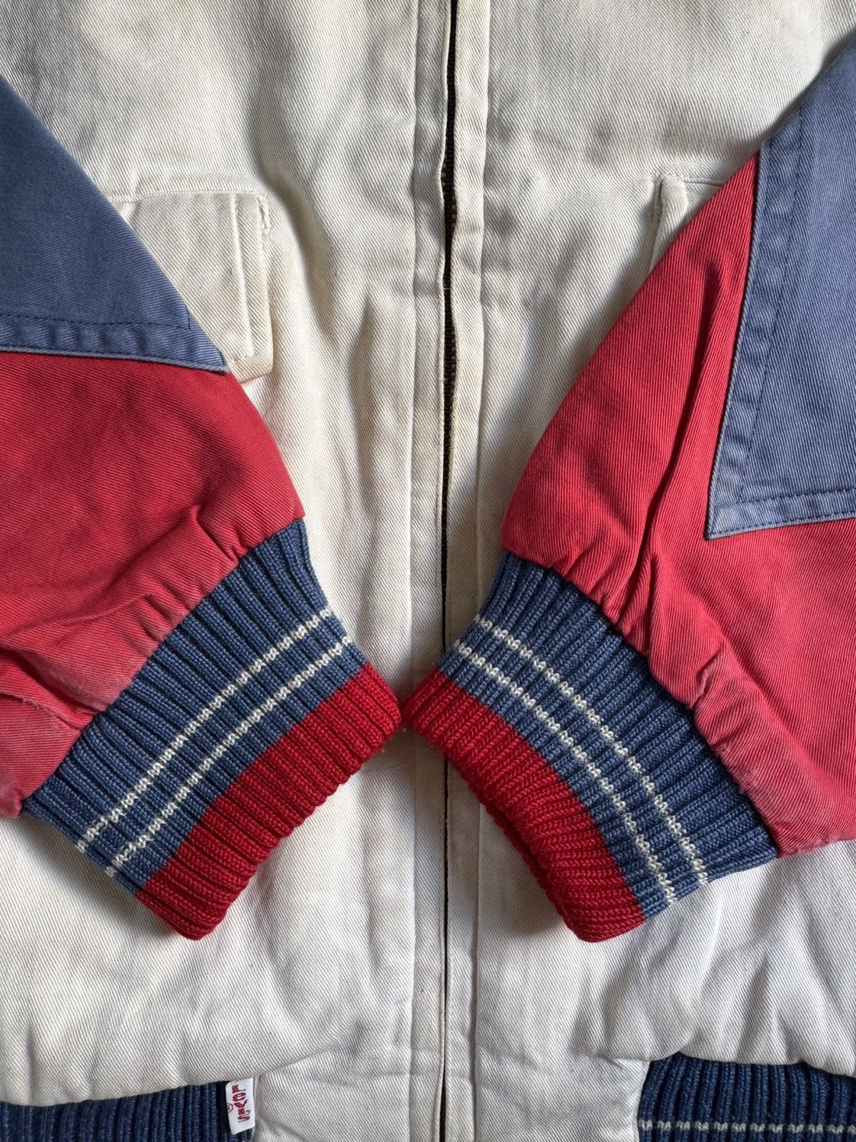 Levi's VERY RARE VINTAGE JACKET DENIM LEVIS JEANS SPELL OUT BIG Size US L / EU 52-54 / 3 - 8 Thumbnail