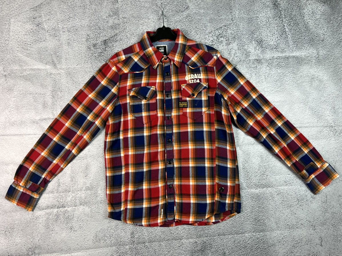 G-Star G star raw midnight Bergen shirt L/S Size US M / EU 48-50 / 2 - 3 Thumbnail