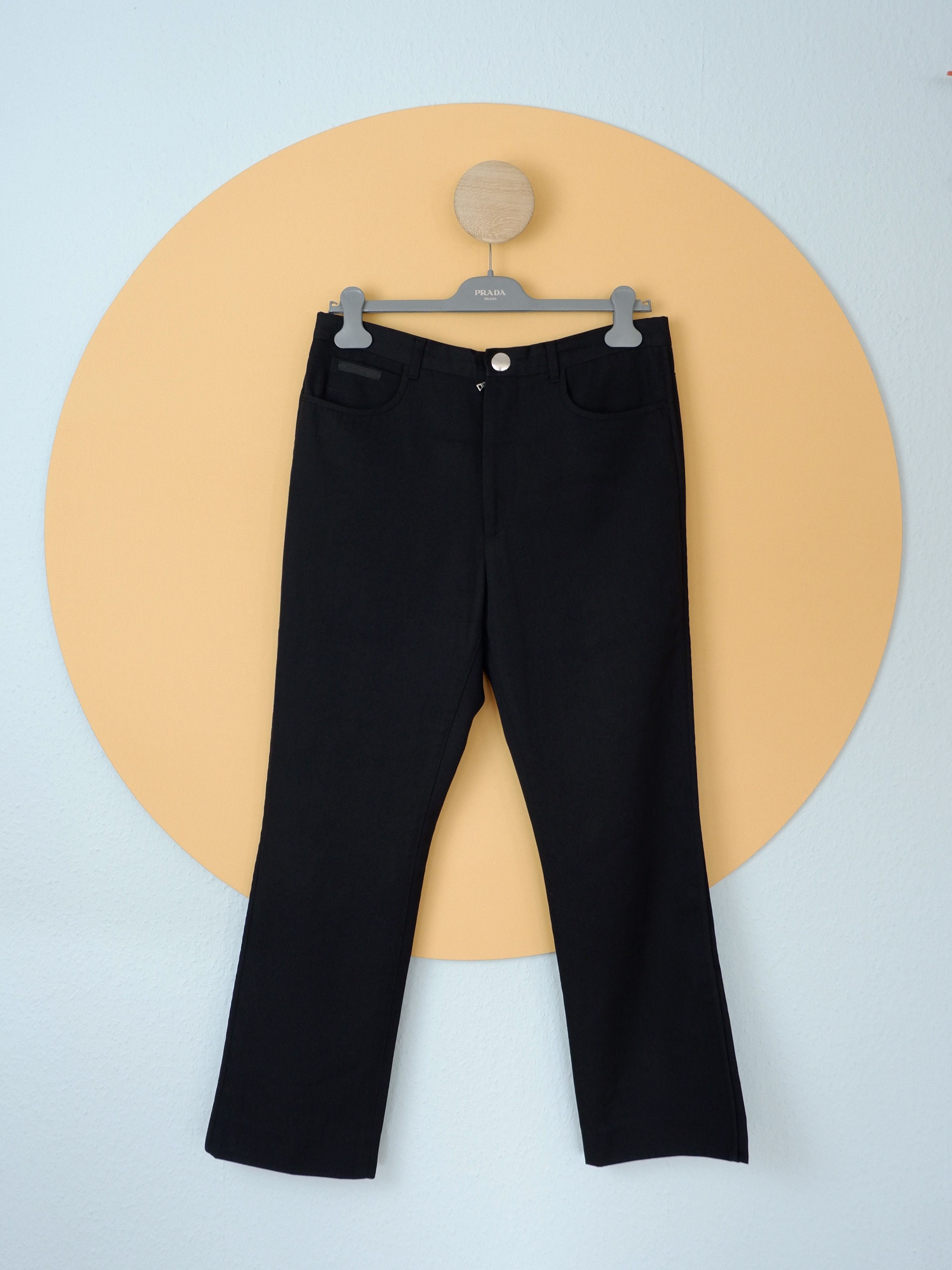 Prada Last drop! Prada 5-pocket wool jeans pants AW14 2014 Size US 30 / EU 46 - 1 Thumbnail