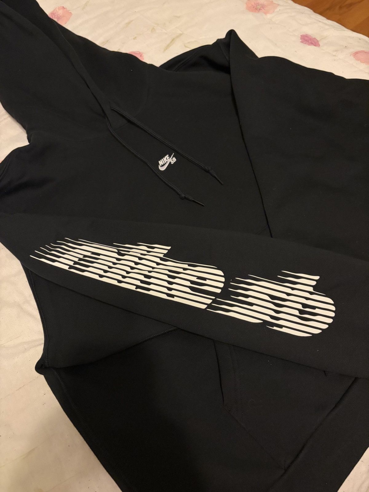 Nike Nike Men's Black Sb Motion Hoodie Size US L / EU 52-54 / 3 - 2 Thumbnail