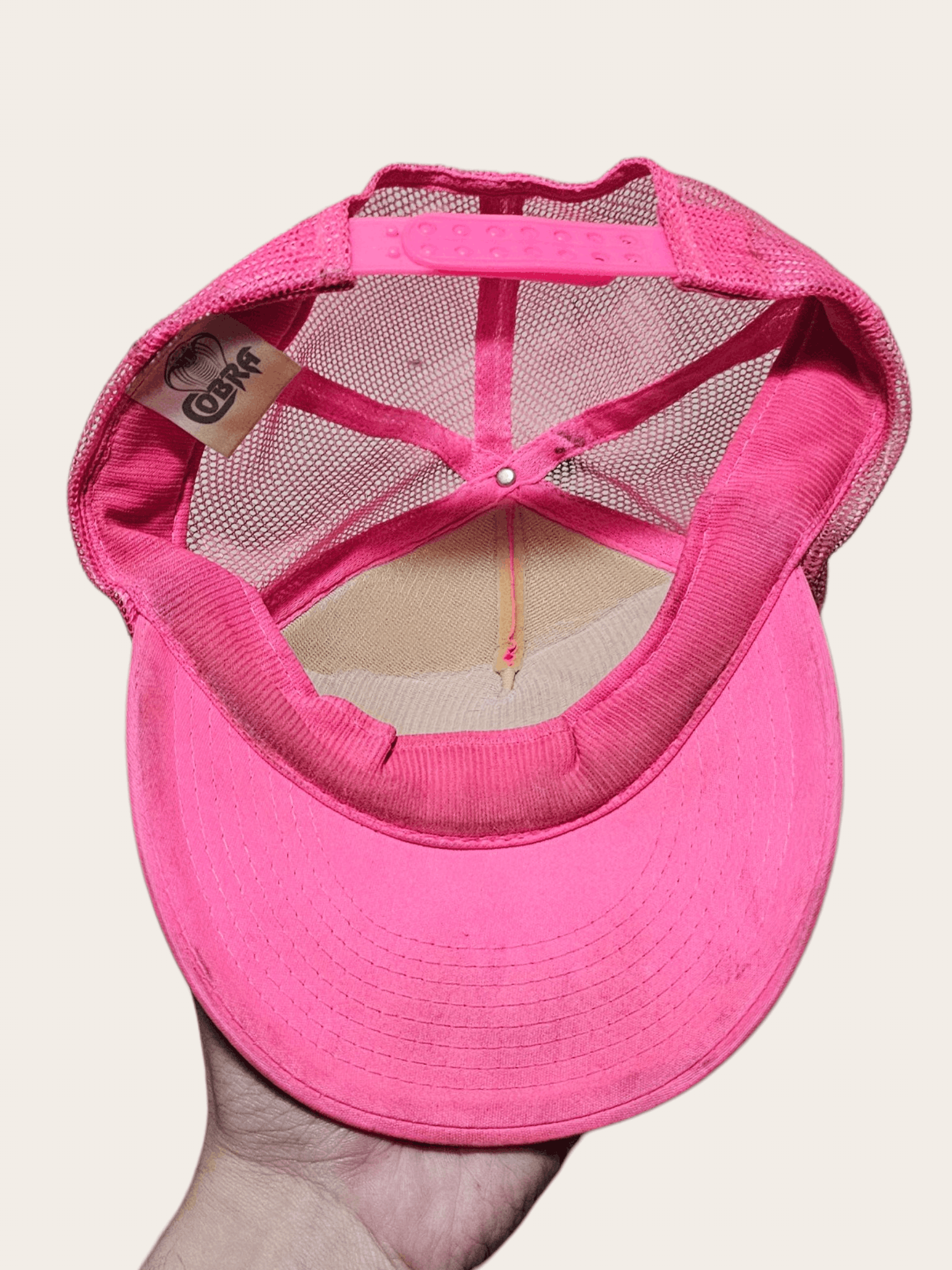 Vintage Utopia Pink Graffiti Hat Size ONE SIZE - 4 Thumbnail
