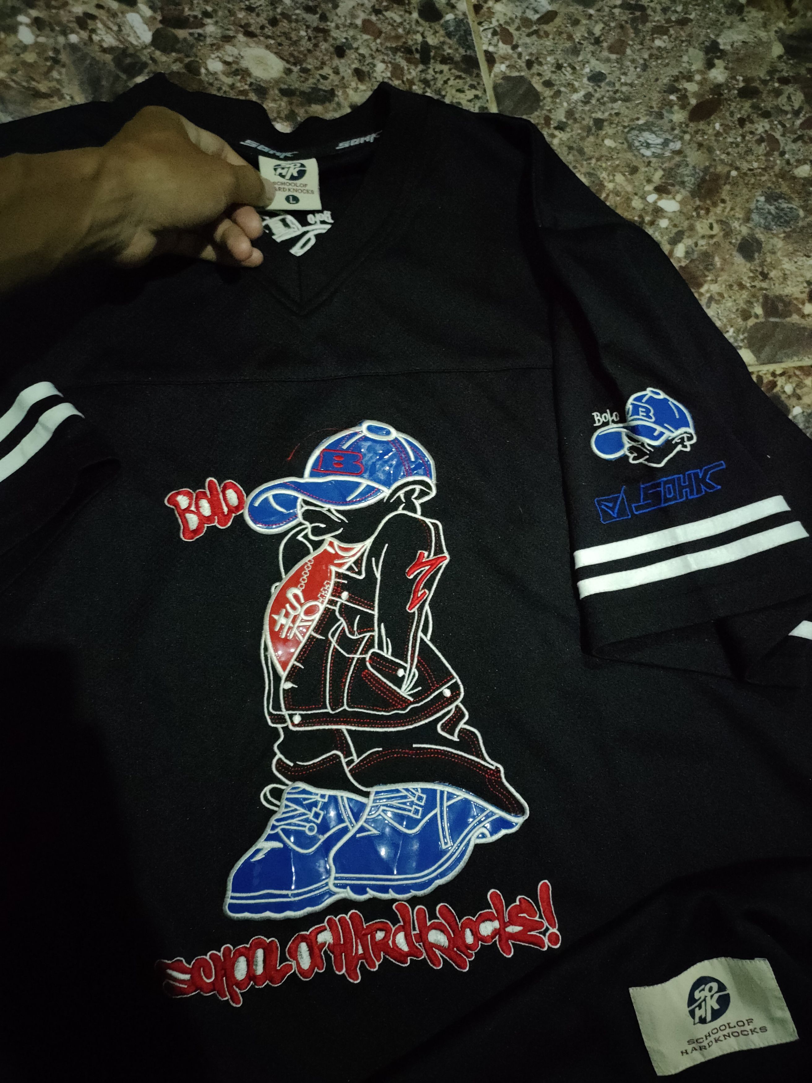 Vintage Jersey School Of Hard Knock!