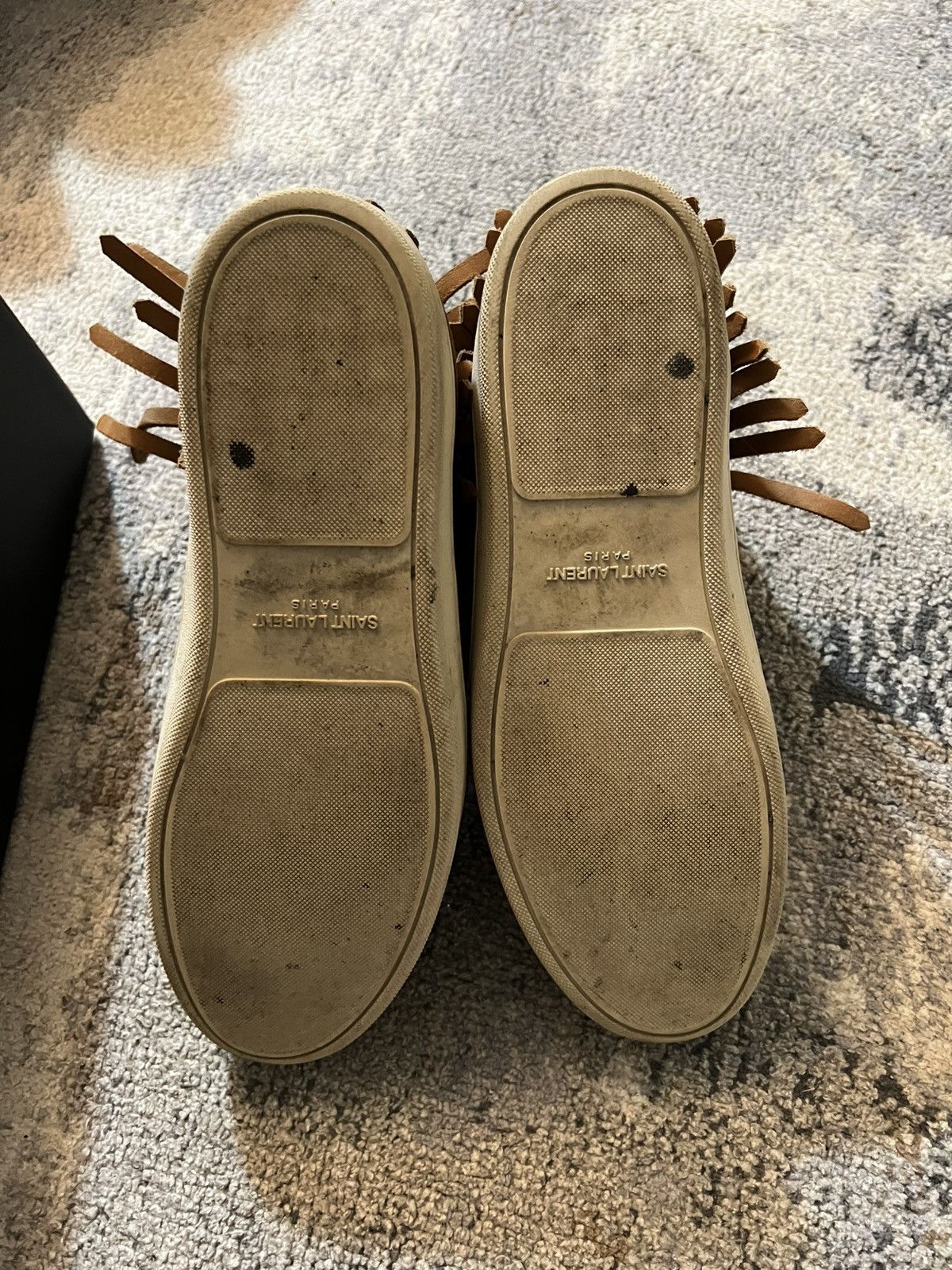 Hedi Slimane Hedi Slimane Brown Fringe sneaker Saint laurent Size US 11 / EU 44 - 5 Thumbnail