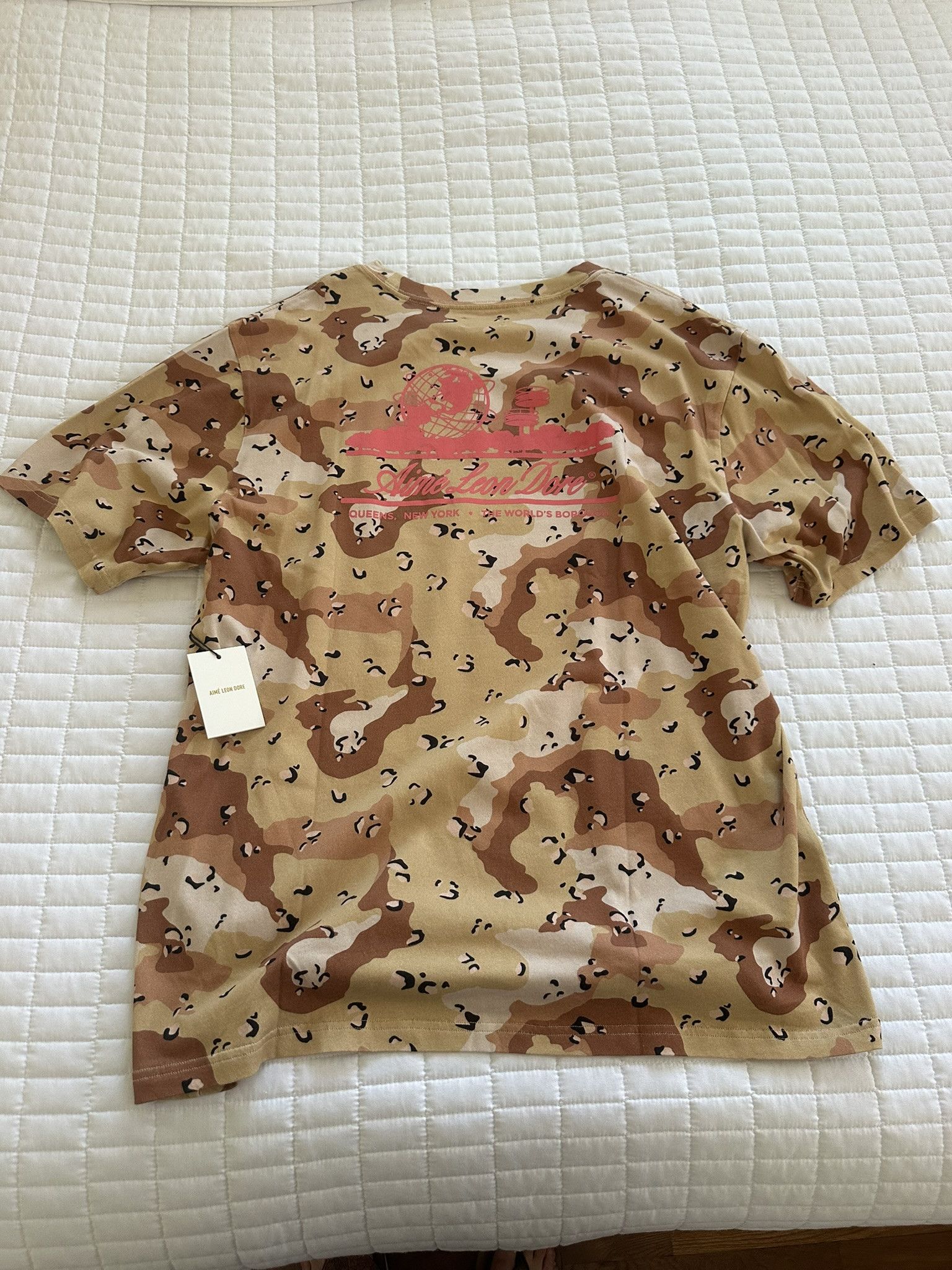 Aime Leon Dore Aime Leon Dore Unisphere Desert Camo Short Sleeve T-Shirt Size US XXL / EU 58 / 5 - 6 Thumbnail