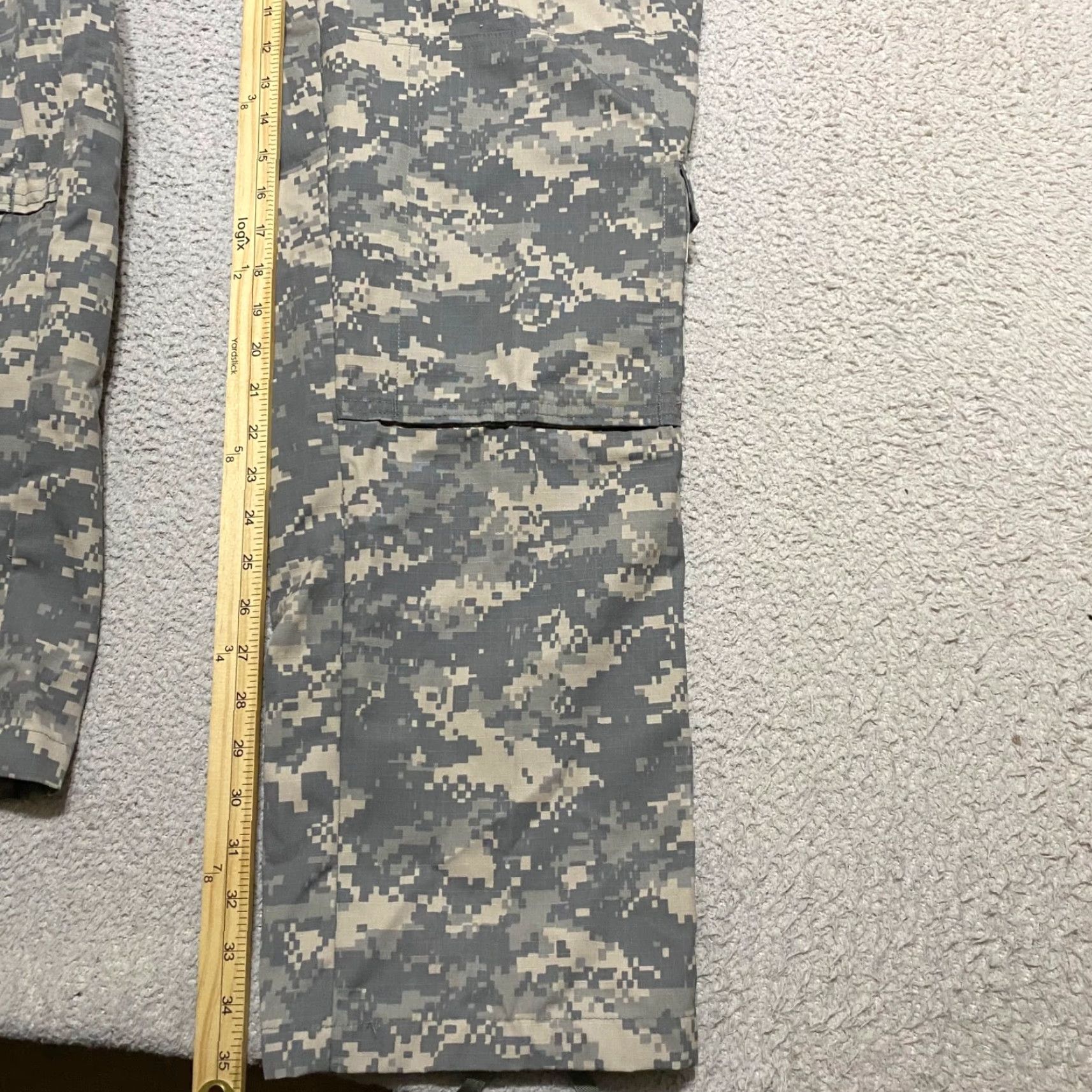 Industrie Goodwill Mens MT Pants Multicolor Digi Camo Cargo Army Combat Uniform Size US 31 - 6 Thumbnail