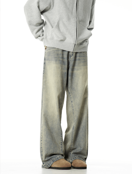 Japanese Brand American retro trendy flared washed jeans Size US 32 / EU 48 - 4 Thumbnail