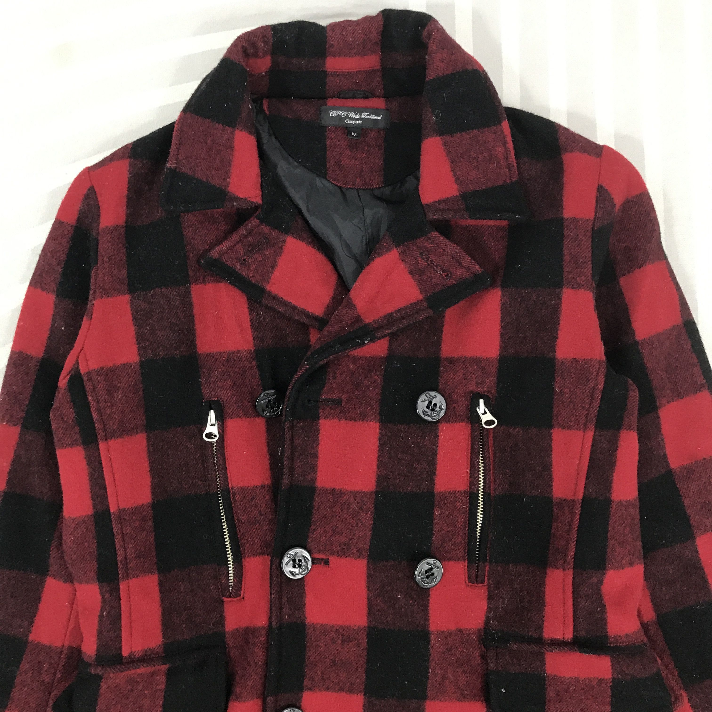 Ciaopanic Vintage Ciaopanic Tartan Punk style Wool Jacket K72B18 Size US M / EU 48-50 / 2 - 2 Thumbnail