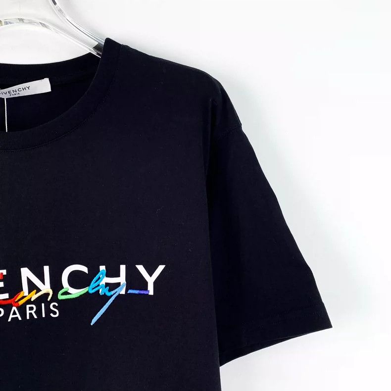 Givenchy Givenchy Black Logo Letter Print T-Shirt Size US L / EU 52-54 / 3 - 3 Thumbnail