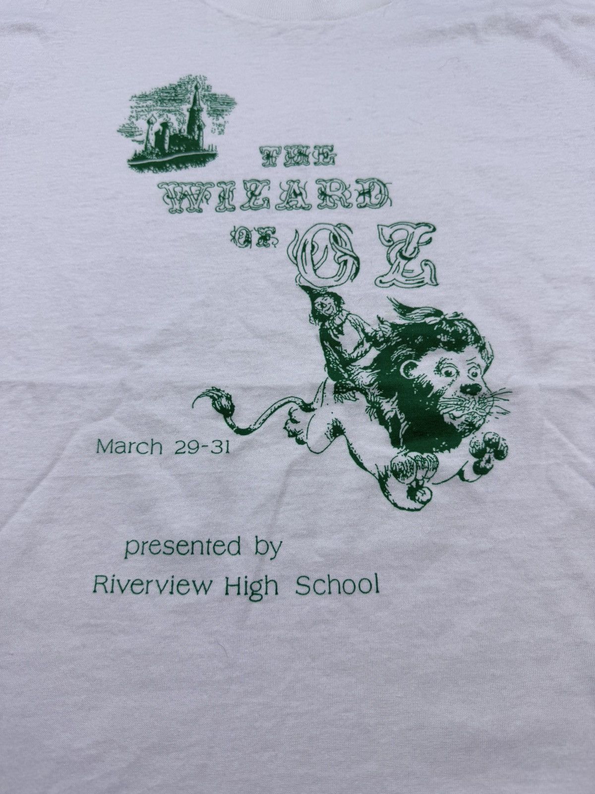 Vintage Vintage 80s The Wizard of Oz play by Riverview High School Size US XL / EU 56 / 4 - 3 Thumbnail