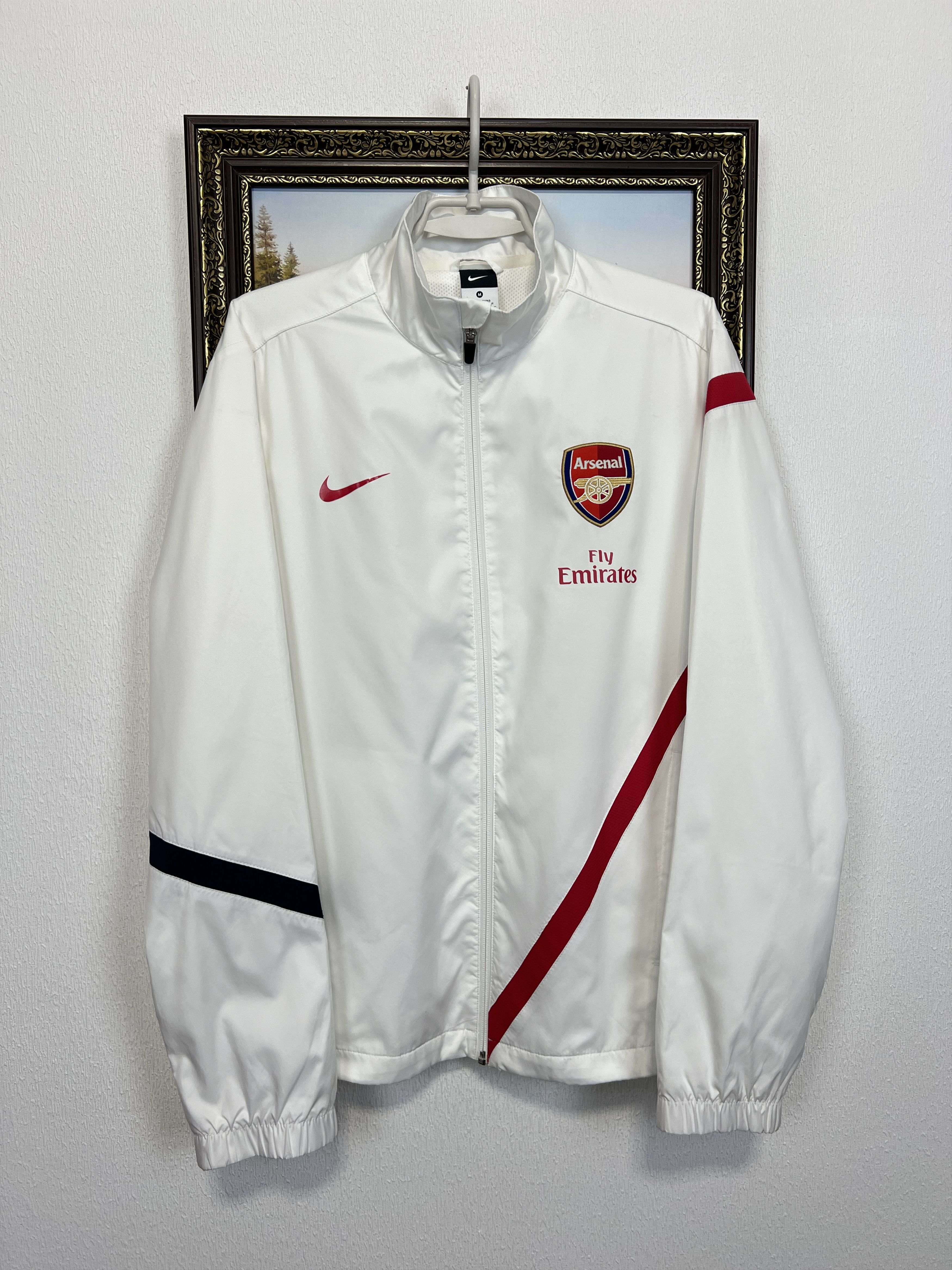 Nike Vintage Arsenal Football Jacket Soccer Track Top Gunners Size US M / EU 48-50 / 2 - 1 Thumbnail