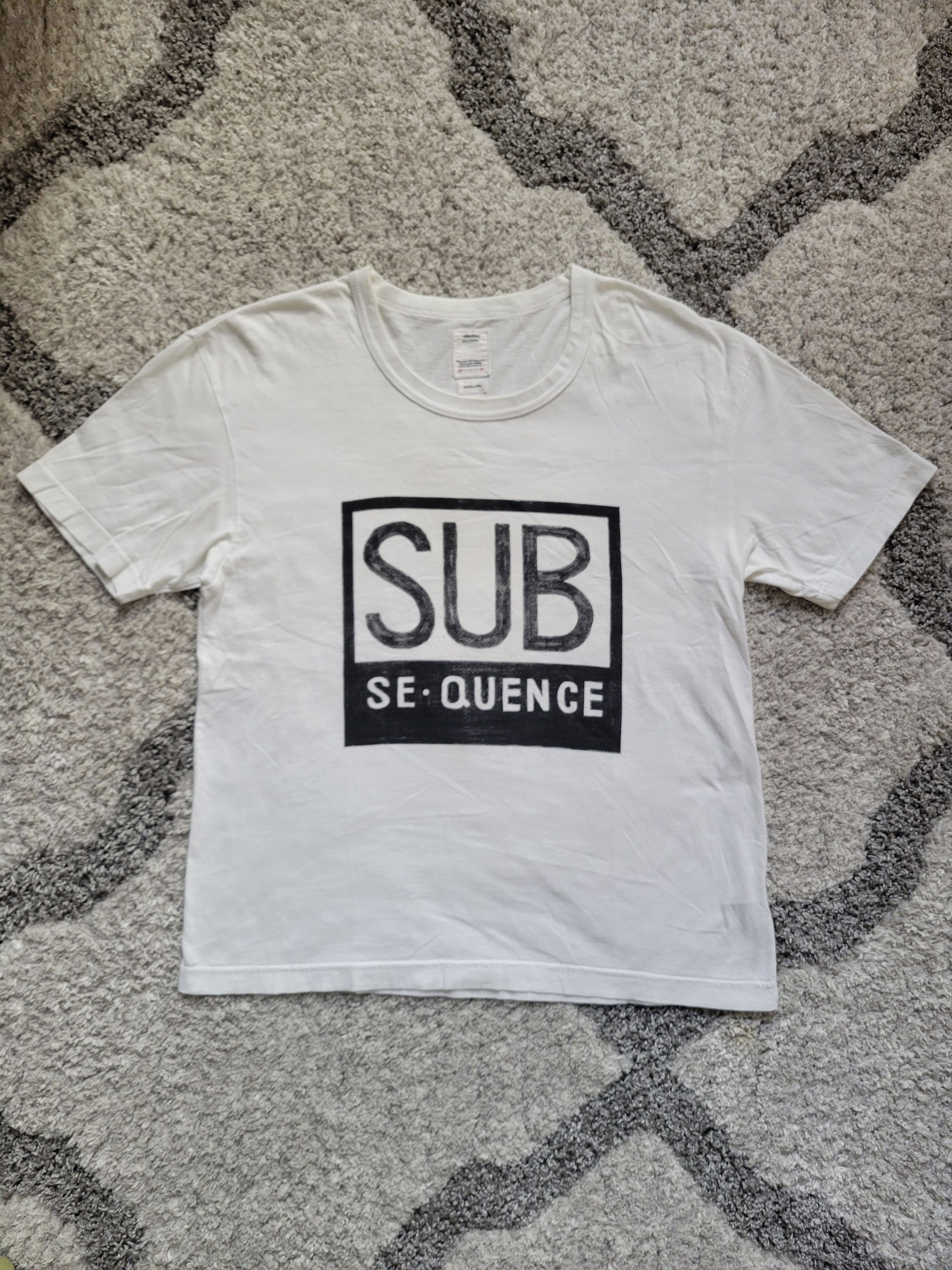 image of Visvim Subsequence Jumbo Tee Size 1 in White, Men's