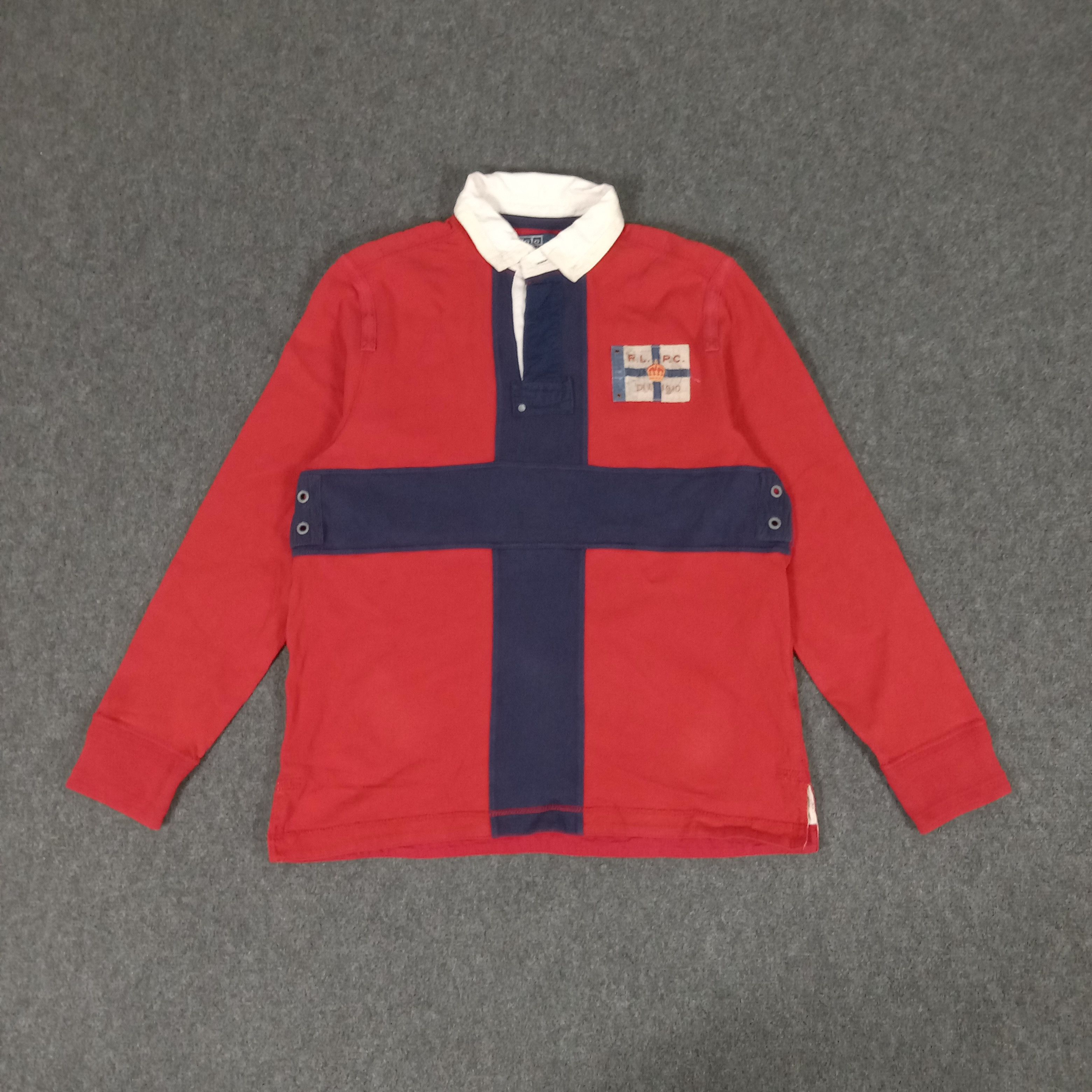 Polo Ralph Lauren × Vintage Polo by Ralph Lauren Designer Style Baggy Polos Size US L / EU 52-54 / 3 - 4 Thumbnail
