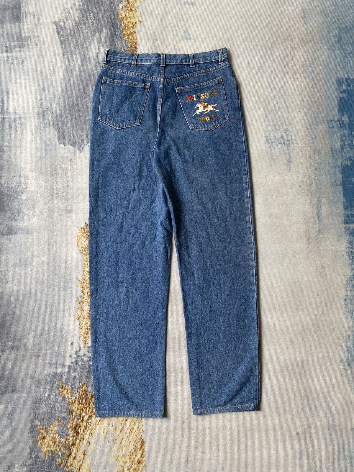 Missoni Vintage 90’s Missoni Sport Italy Jeans Size 28" / US 6 / IT 42 - 4 Thumbnail