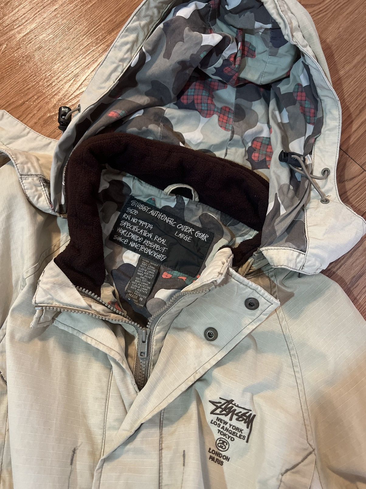 Stussy × Vintage Stussy Size US L / EU 52-54 / 3 - 7 Thumbnail