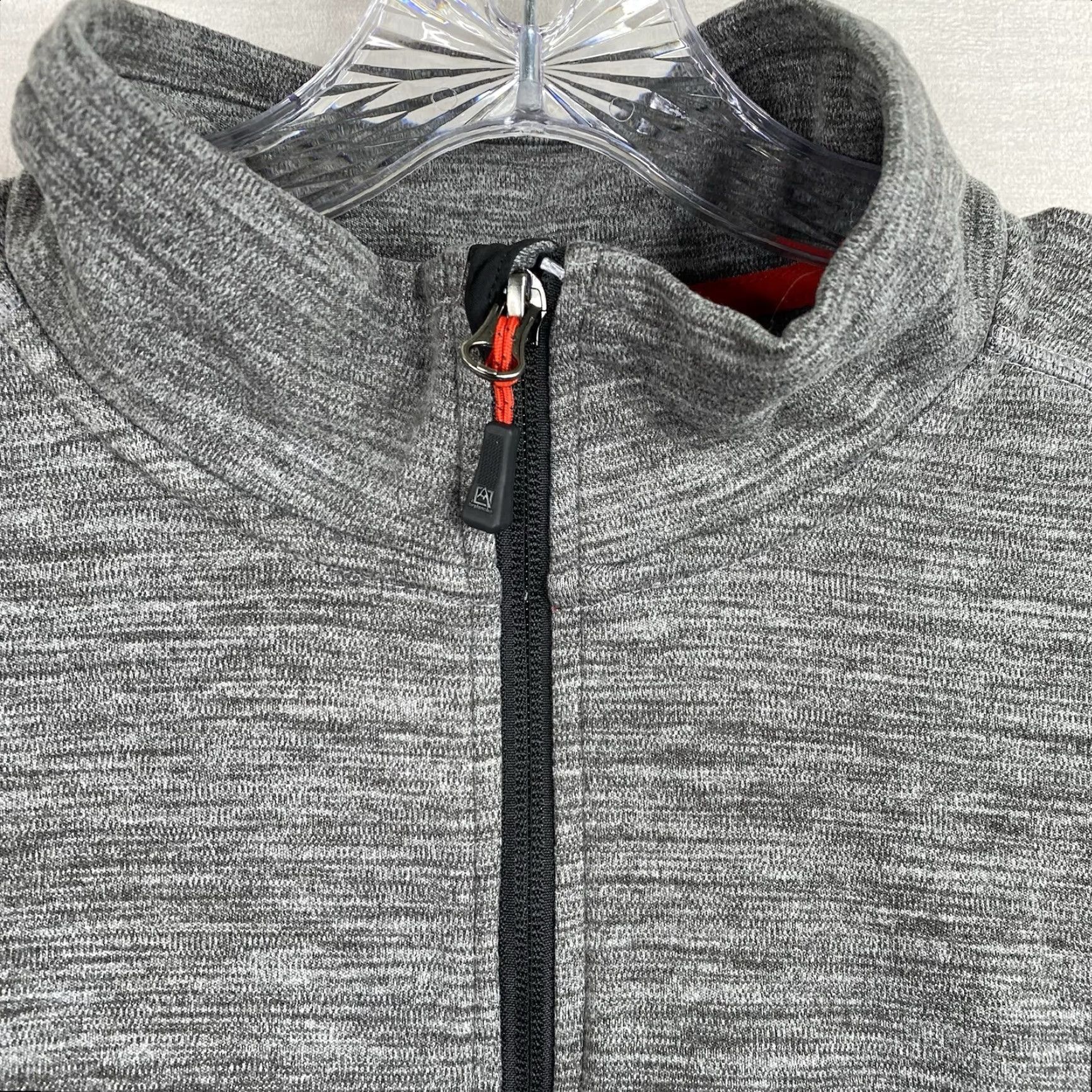 Avalanche Avalanche Mens Top 1/4 Zip Pullover Mock Neck Gray Heather XL Outdoor Active Sweatshirt College Run Hiking Winter Fall Spring Sport Size US XL / EU 56 / 4 - 3 Thumbnail